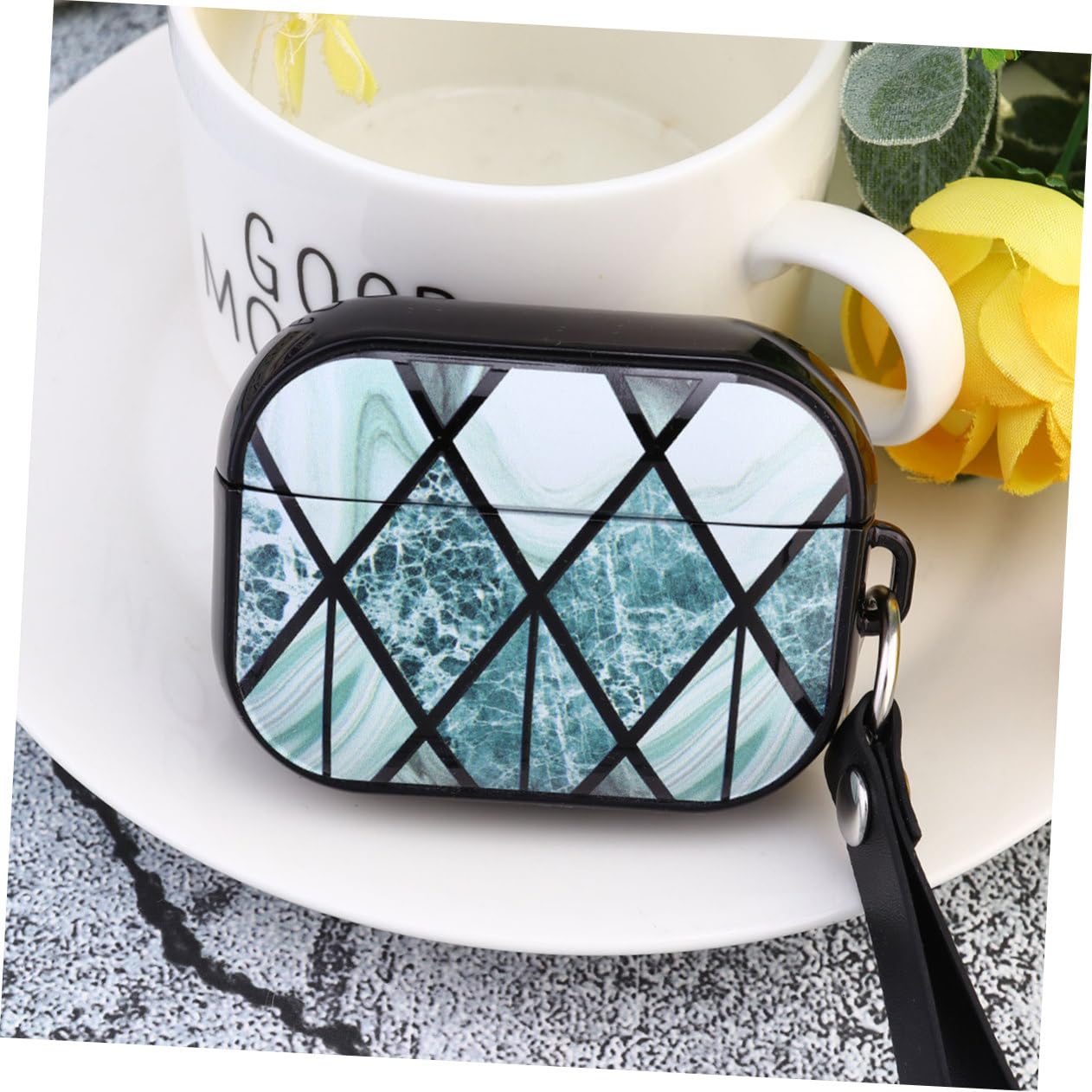 Angoily Headset Protective Case - Durable Earphone Sleeve Cover for AirPods Pro/3/2/1, Wireless Headphones Storage Organizer (Pattern Design) - Perfect for Travel, Gym & Daily Use