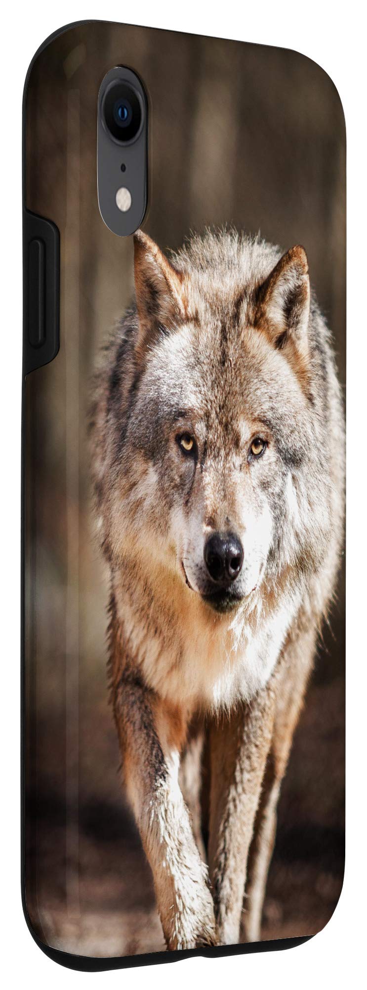 Premium iPhone XR Wolf Design Phone Case - Durable Protective Cover with Stylish Wolf Print for Men & Women - Perfect for Outdoor Adventures, Travel & Daily Use