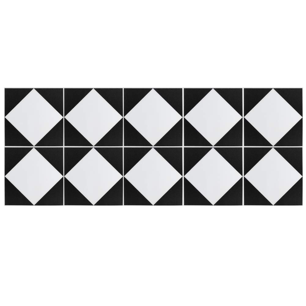 10-Pack Waterproof Tile Stickers - Oil Resistant DIY Wall Decals for Kitchen Backsplash & Bathroom Decor (20x20cm) - Peel & Stick Vinyl Tiles for Easy Home Renovation