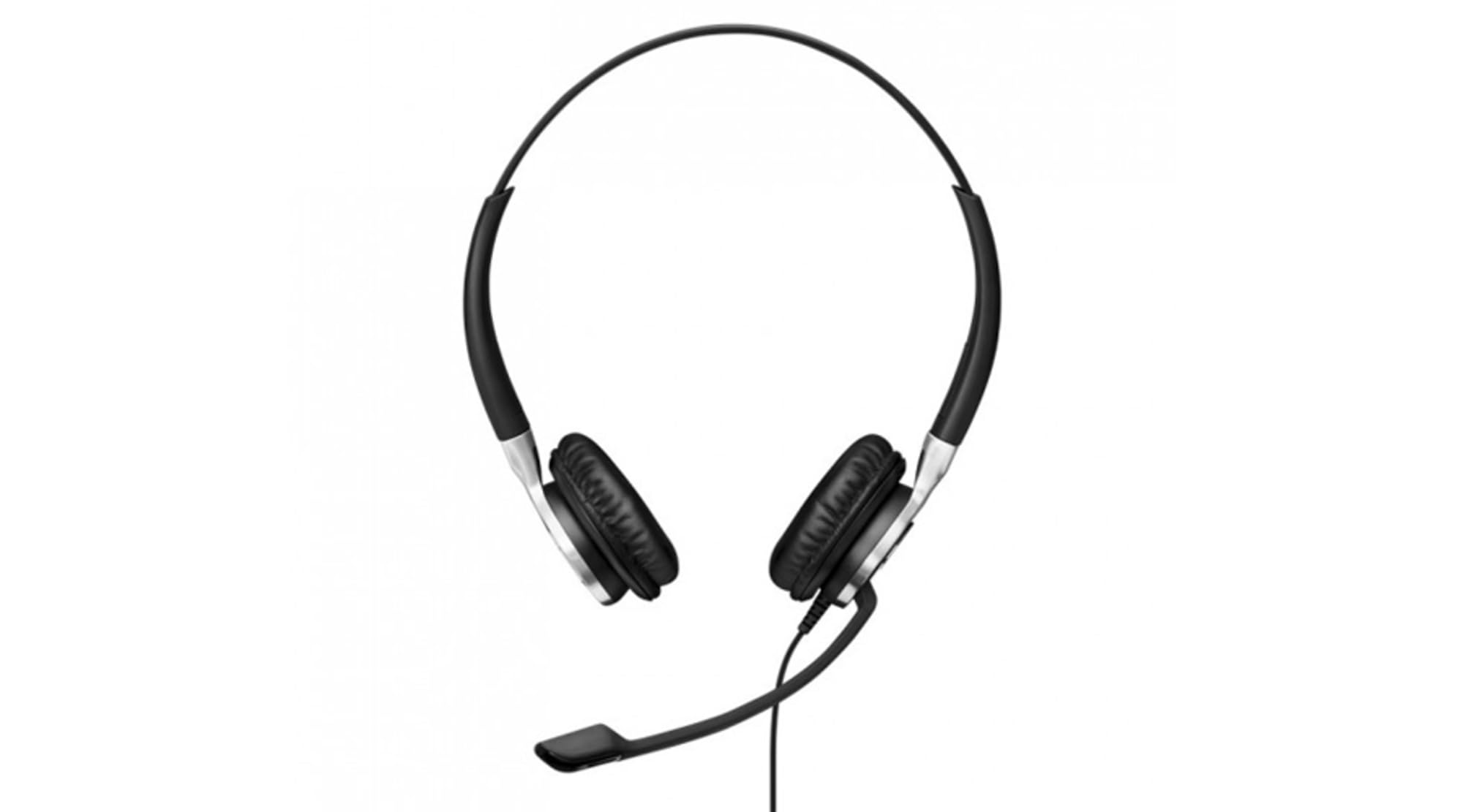 EPOS Sennheiser IMPACT SC 660 USB ML On-Ear Wired USB Headset - Noise Cancelling Office Headphones with Microphone for PC, Laptop, Call Center & Remote Work (Black/Silver)