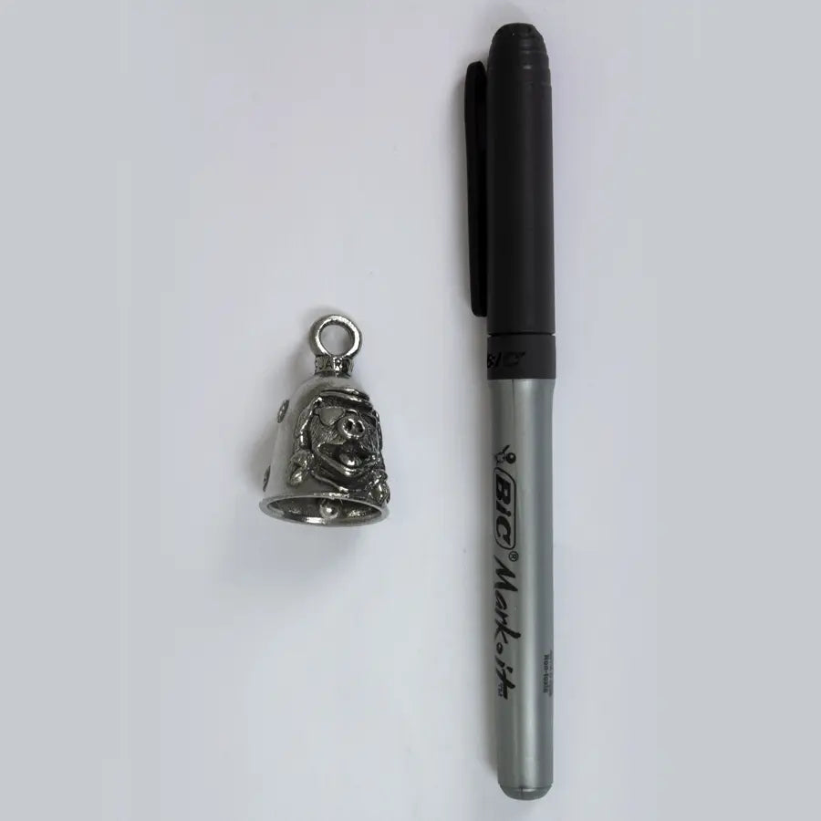 Open Road Hog Motorcycle Guardian Bell - Protection Charm for Bikers | Gift for Riders | Perfect for Harley, Cruiser & Touring Bikes