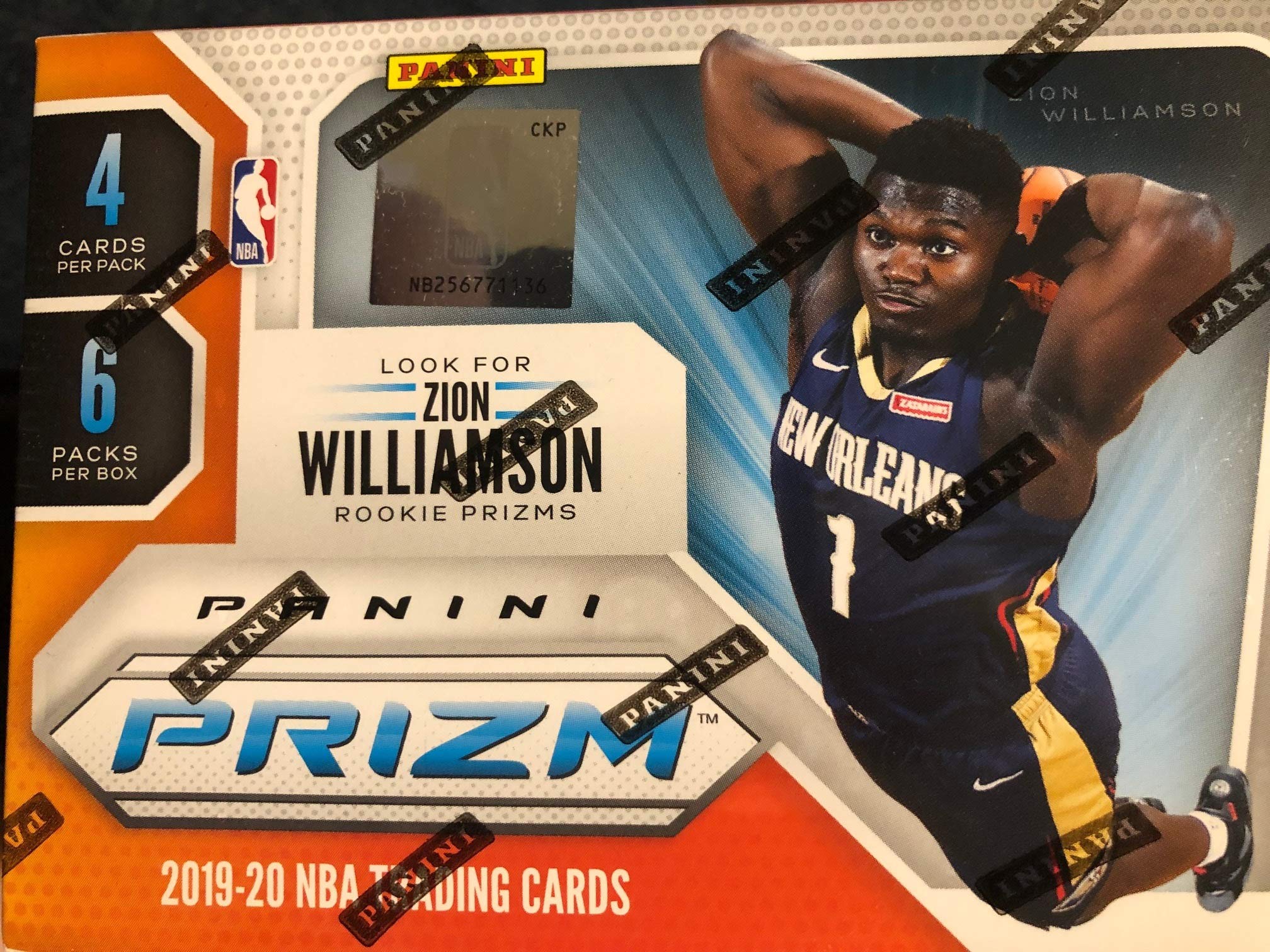 2019-20 Panini PRIZM Basketball Blaster Box - PRESELL (Release Date 11/04/2019) - Guaranteed 1 Autograph or Memorabilia Card Per Box - Collect Zion Williamson Prizm Rookie Cards - Perfect for Basketball Card Collectors and NBA Fans