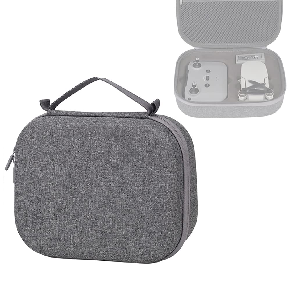 MNSSRN Waterproof Shockproof Drone Carrying Case - Compatible with DJI Mini 2, Grey Storage Box for Drone Accessories - Perfect for Travel, Outdoor Adventures & Professional Photography