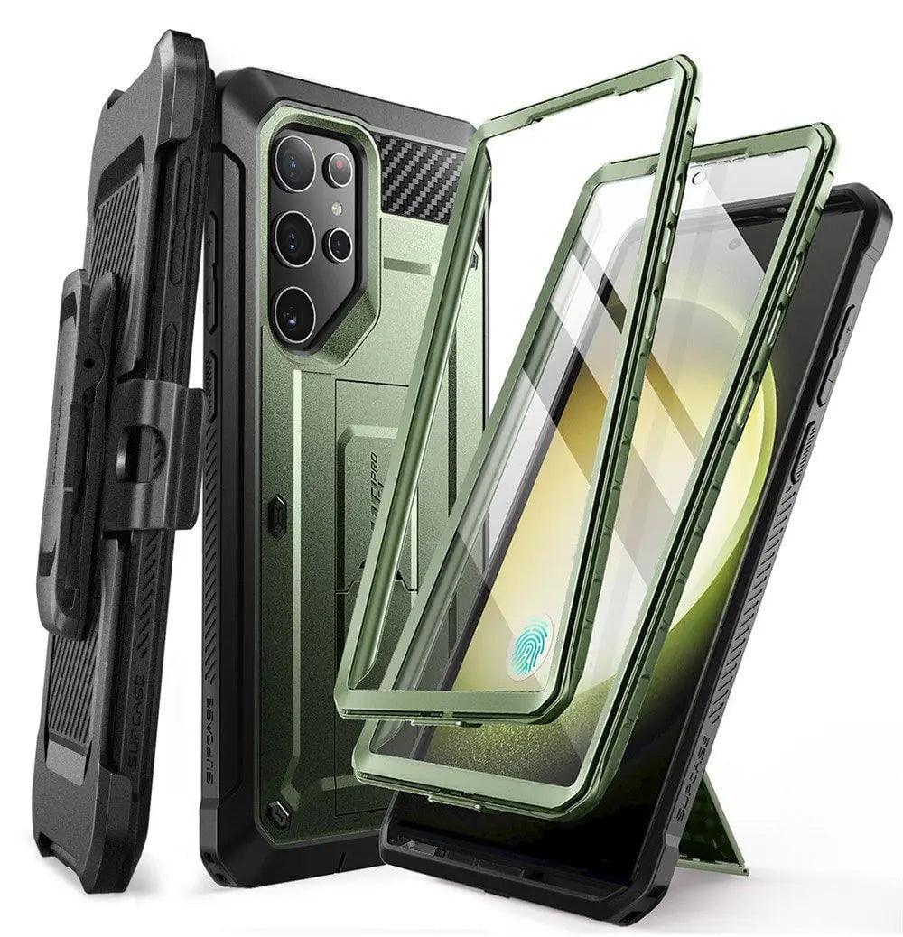 Samsung Galaxy S24 Ultra Case - Supcase UB Pro Full Body Dual Layer Protective Cover with Kickstand | Shockproof & Drop Protection for Everyday Use & Outdoor Activities