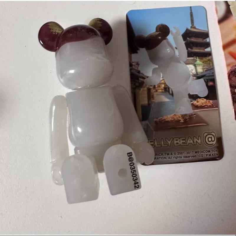 Bearbrick Series 35 JELLYBEAN 100% Collectible Vinyl Art Toy - Limited Edition Designer Figure for Display & Gifting - Perfect for Anime Fans, Home Decor, and Investment Collections