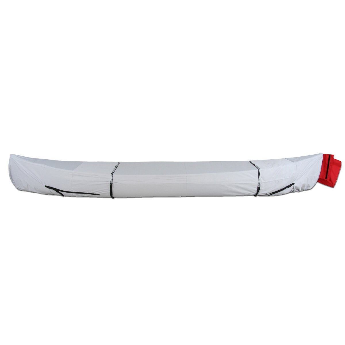 132 in. White Skipper Canoe Cover - Heavy-Duty Waterproof Protection for Kayaks & Canoes - Perfect for Outdoor Storage & Travel