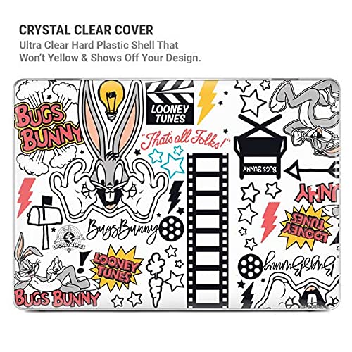 Officially Licensed Warner Bros Bugs Bunny Patches MacBook Pro 16in Case (2019-2020 Model) - Protective Skin Cover Compatible with MacBook Pro 16 Inch | Perfect for Work, School & Travel