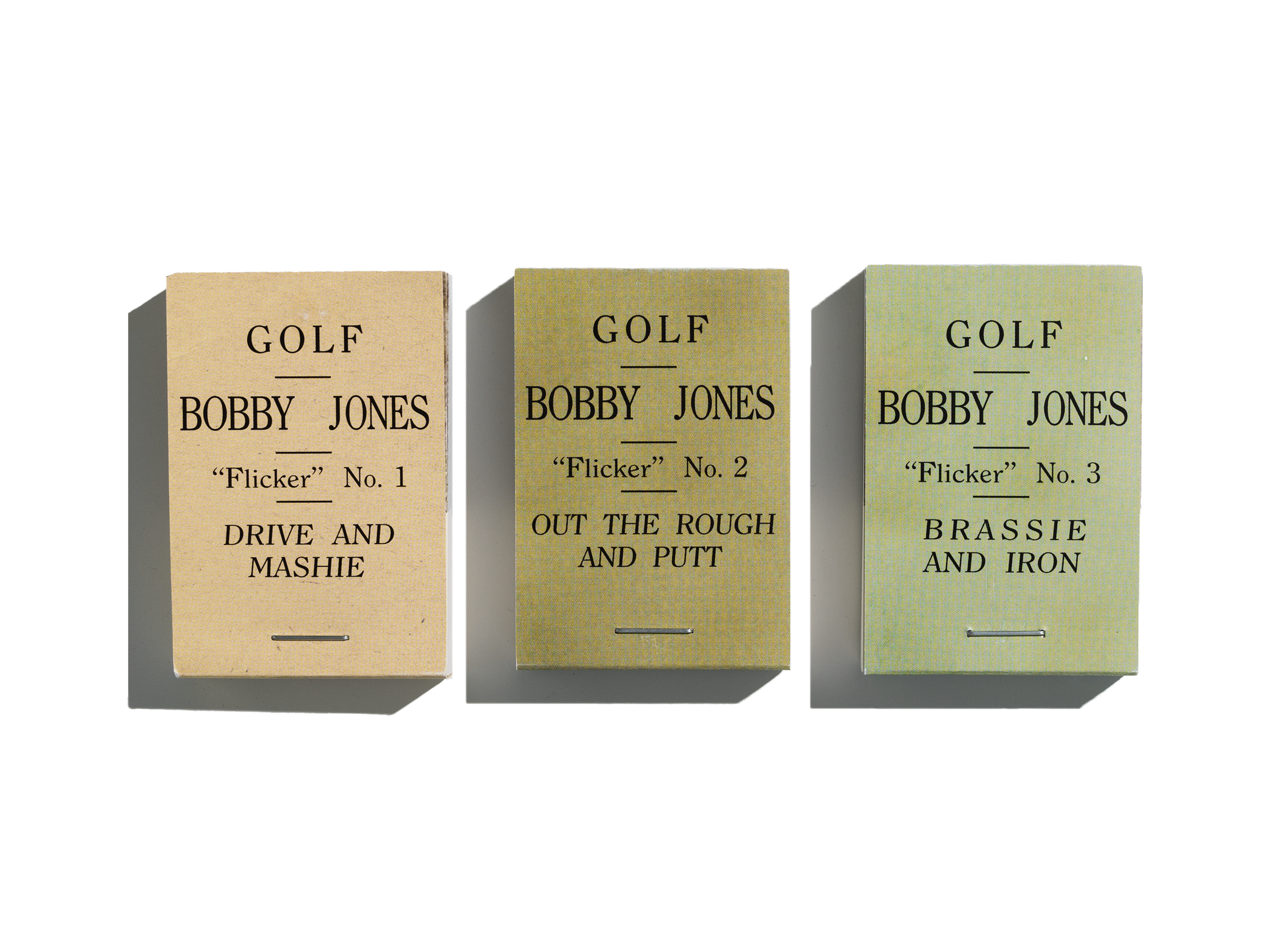 Bobby Jones Flicker Box Poster - Vintage Golf Wall Art Decor for Home, Office & Man Cave - Perfect Gift for Golf Lovers & Sports Memorabilia Collectors