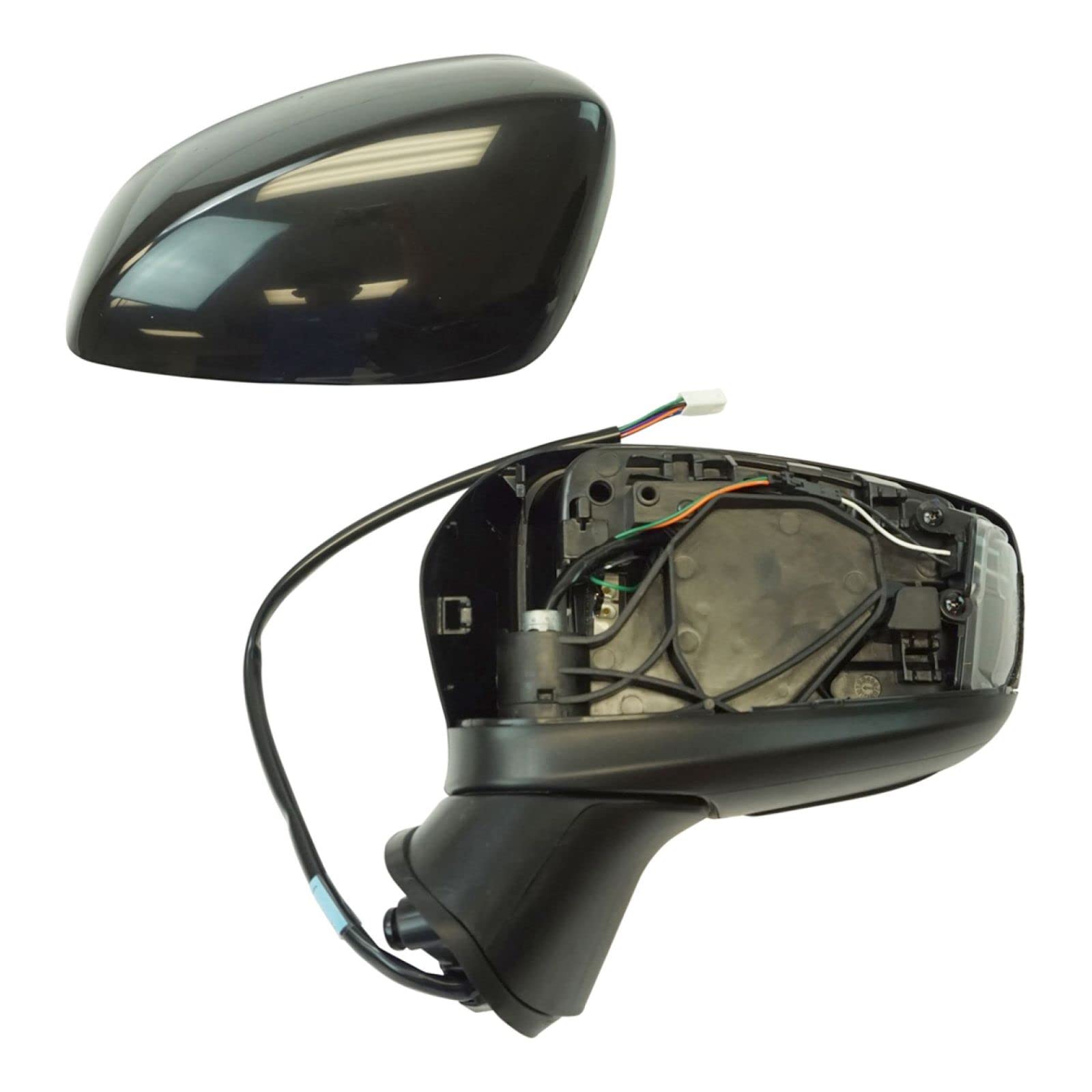 Heated Side Mirror Set for 2014-2016 Mazda 3 - Driver & Passenger Side Replacement (MA1320179, MA1320180, MA1321179, MA1321180) - Perfect for Winter Driving & Enhanced Visibility