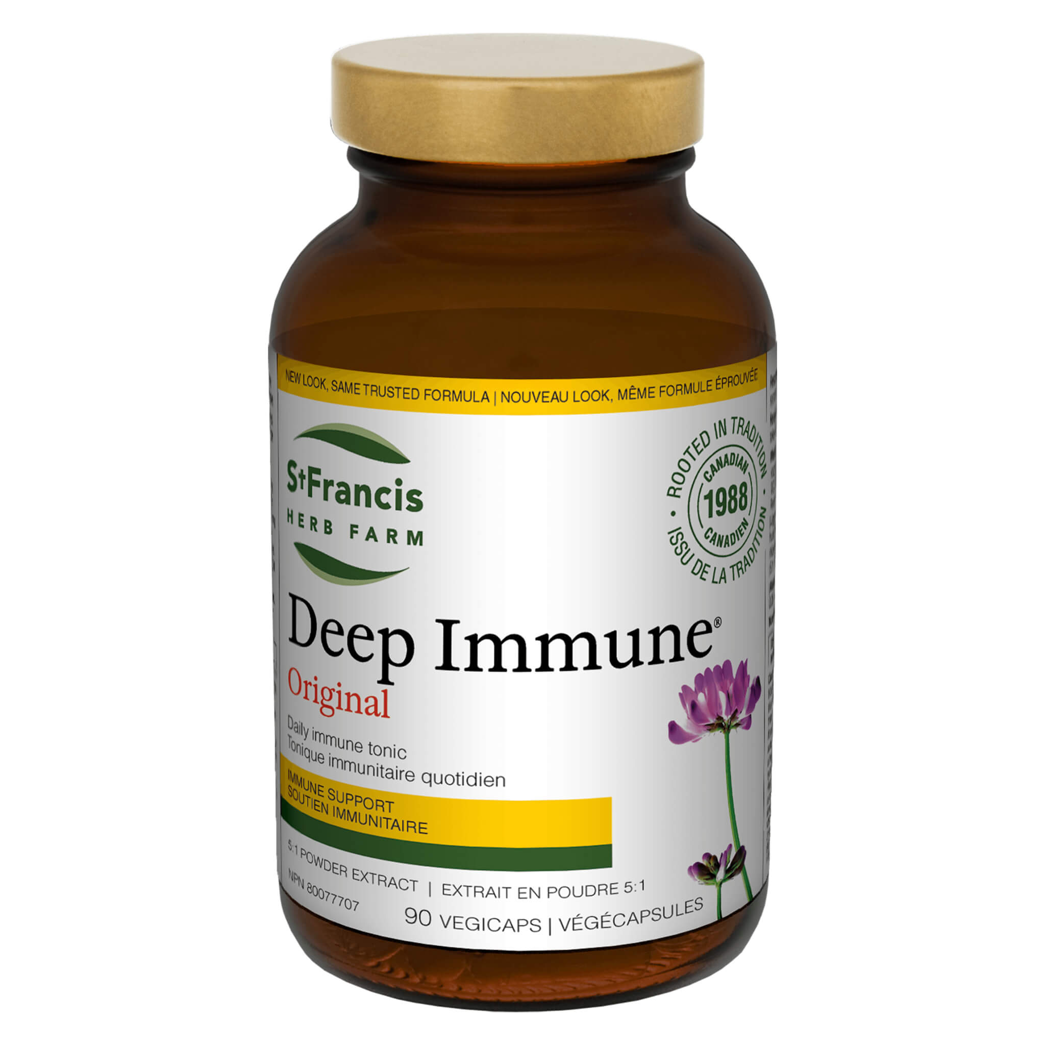 Deep Immune Capsules - Premium Immune Support Supplement for Adults - Boost Immunity & Wellness - Ideal for Cold Season, Travel & Daily Health