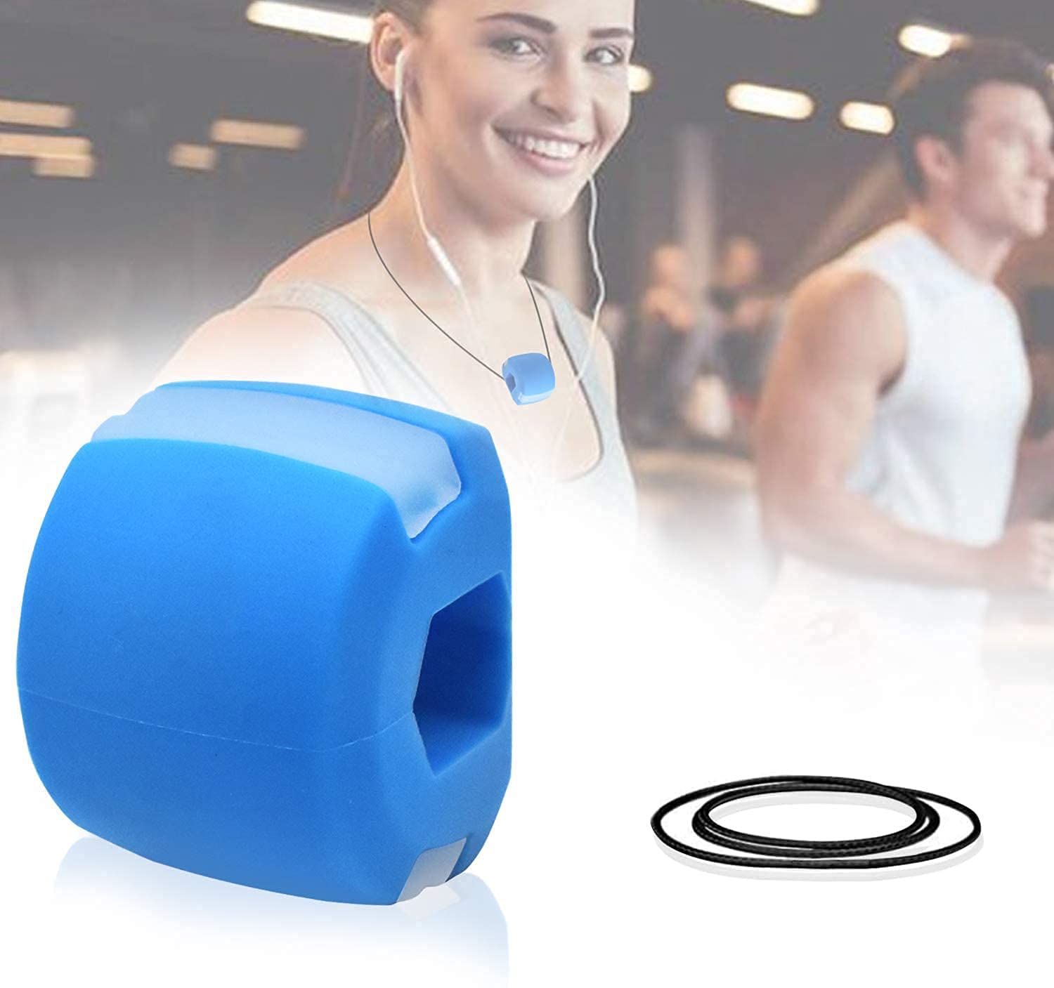 Overa Jaw Exerciser Ball - Double Chin Reducer & Jawline Shaper for Men and Women | Face Lift, Chin Slimming & Neck Muscle Toner | Perfect for Home Gym, Office Workouts & Facial Yoga (1 Pack)