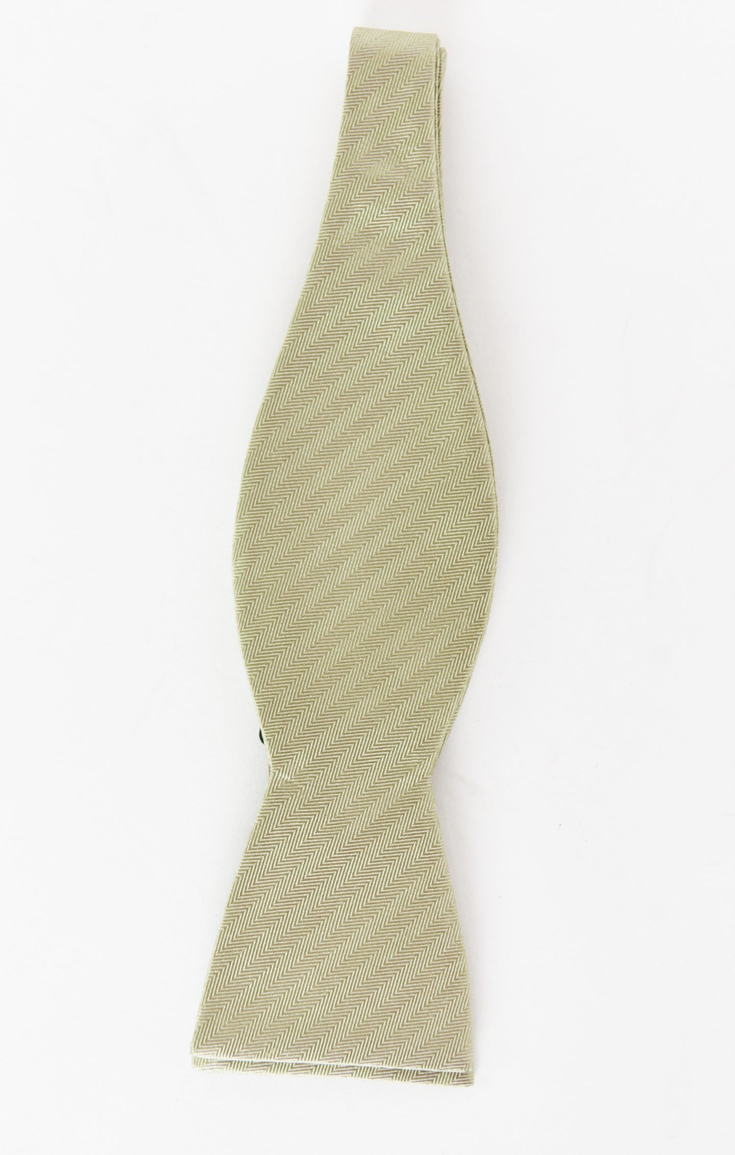 Josh Men's Moss Green Solid Bow Tie - Classic Necktie for Weddings, Prom & Formal Events