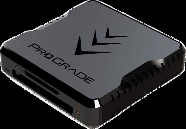 ProGrade Digital Dual Slot CFast 2.0 & UHS-II SDXC USB 3.1 Gen 2 Type-C Card Reader - High-Speed Memory Card Reader for Photographers & Videographers - Perfect for 4K Video Editing & Professional Photography Workflow