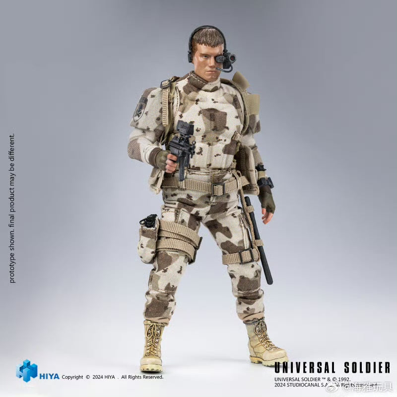 HIYA 6-inch 1/12 Scale Action Figure - Exquisite Super Series Universal Soldier Andrew Scott Collectible - Perfect for Display, Photography & Diorama Scenes