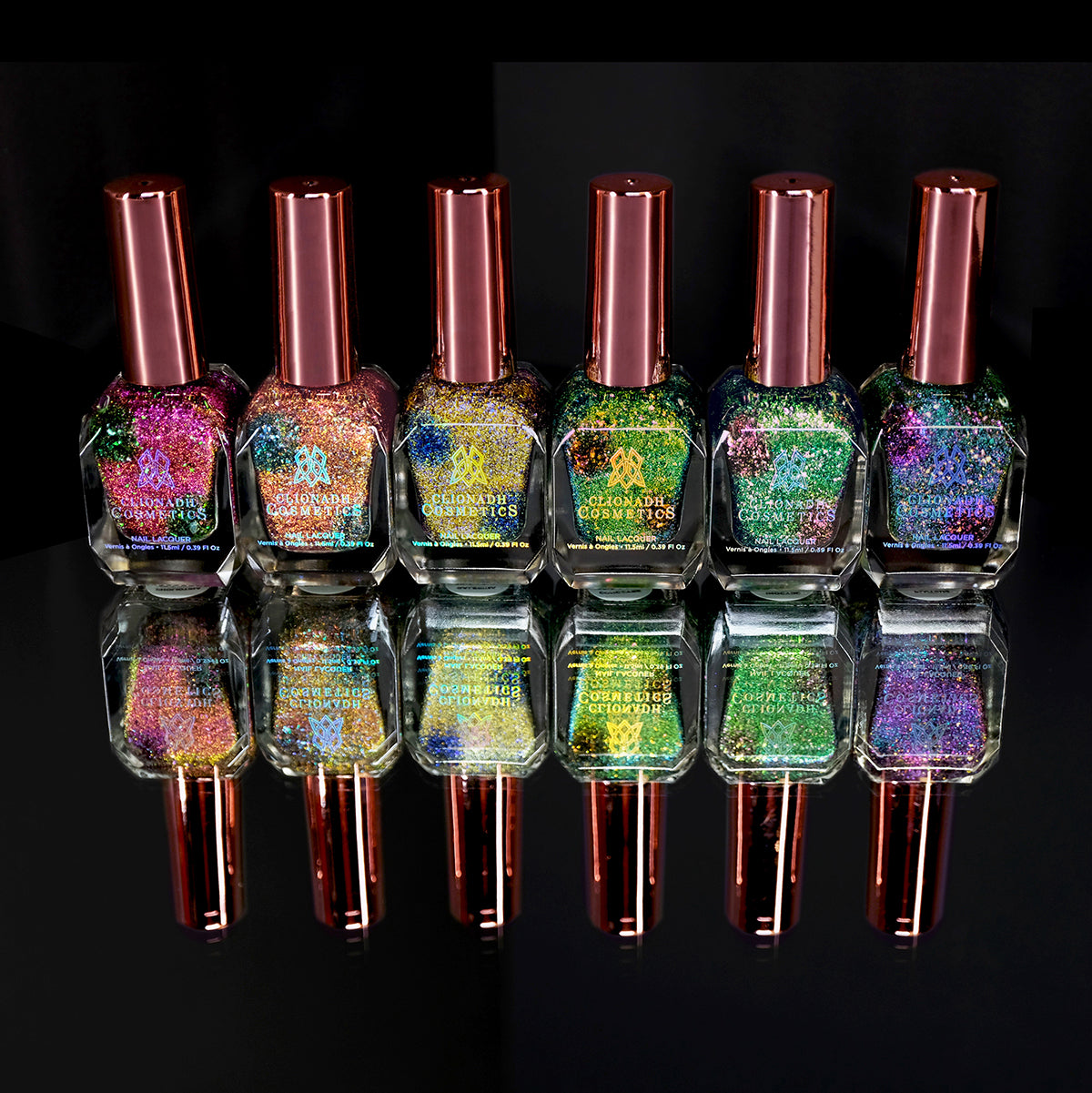 Trip Adelic Nail Lacquer Set - 6 Pack Vibrant Nail Polish Colors for Women - Perfect for Manicures, Pedicures & Nail Art Designs