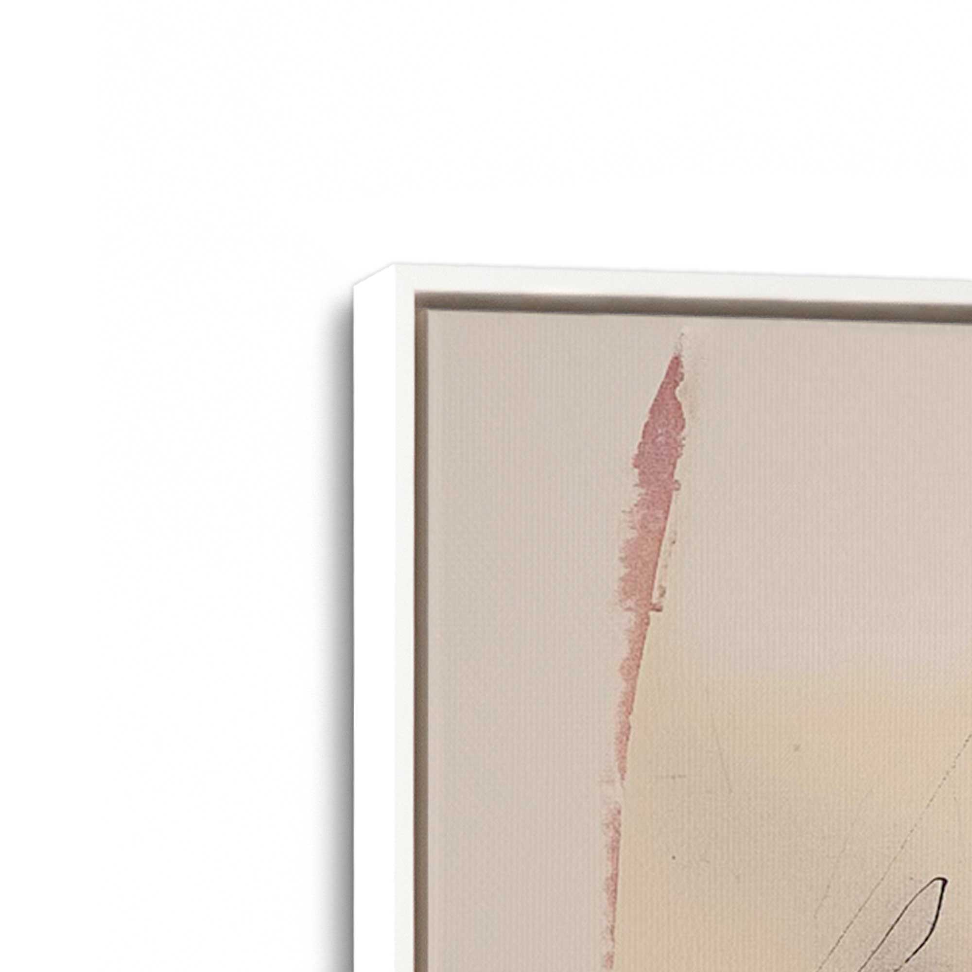 Cotton Candy Delight v2 Canvas Wall Art Print - Vibrant Abstract Painting for Living Room, Bedroom & Office Decor