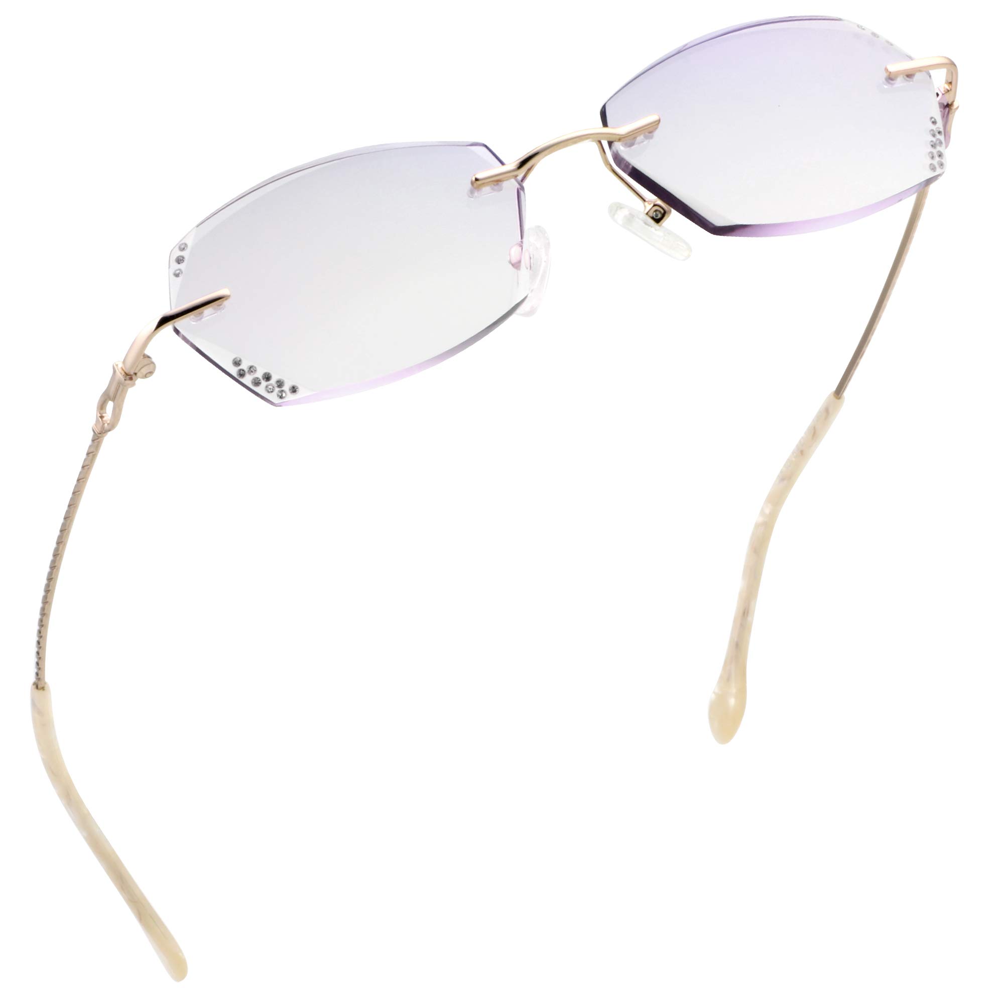 Blue Light Blocking Glasses for Women & Men - Anti Eyestrain, UV Protection, Computer & Gaming Glasses - Reduce Digital Eye Strain for Work, Screen Time & Night Driving
