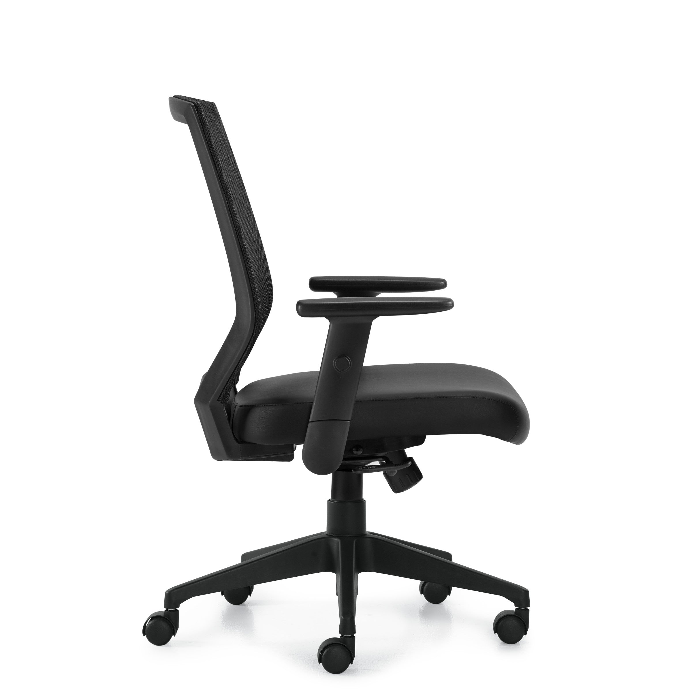 Mesh Back Tilter with Adjustable T Arms - Ergonomic Office Chair Accessory by Offices To Go (OTG12112B) | Perfect for Home Office, Gaming & Workspace Comfort