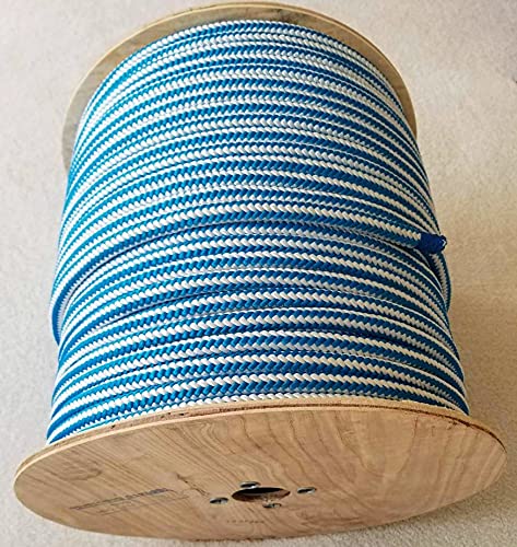 1/2 Inch x 600 Feet Professional Arborist Tree Climbing Rope - 16 Strand Braided Rope for Tree Work, Rock Climbing & Outdoor Adventures - Durable & High Strength for Arborists, Climbers & Rescue Operations
