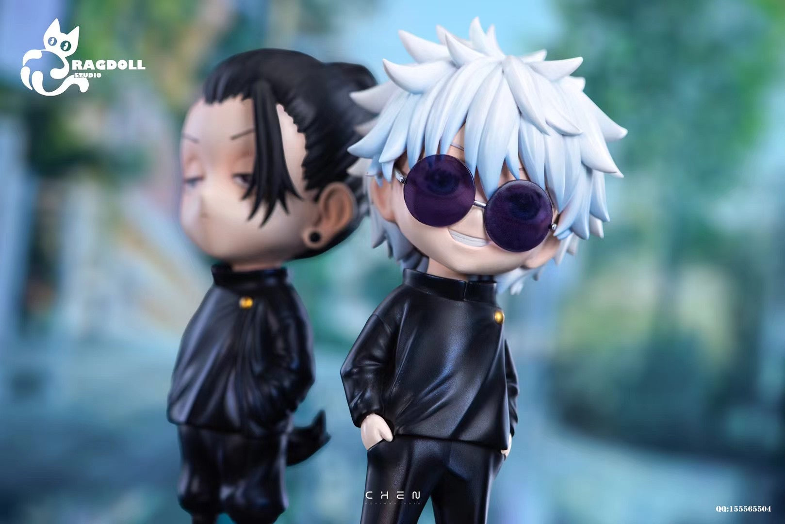 Ragdoll Studio Jujutsu Kaisen Satoru Gojo & Suguru Geto Anime Action Figures - Official JJK Collectible Dolls for Fans, Anime Room Decor, and Cosplay Props