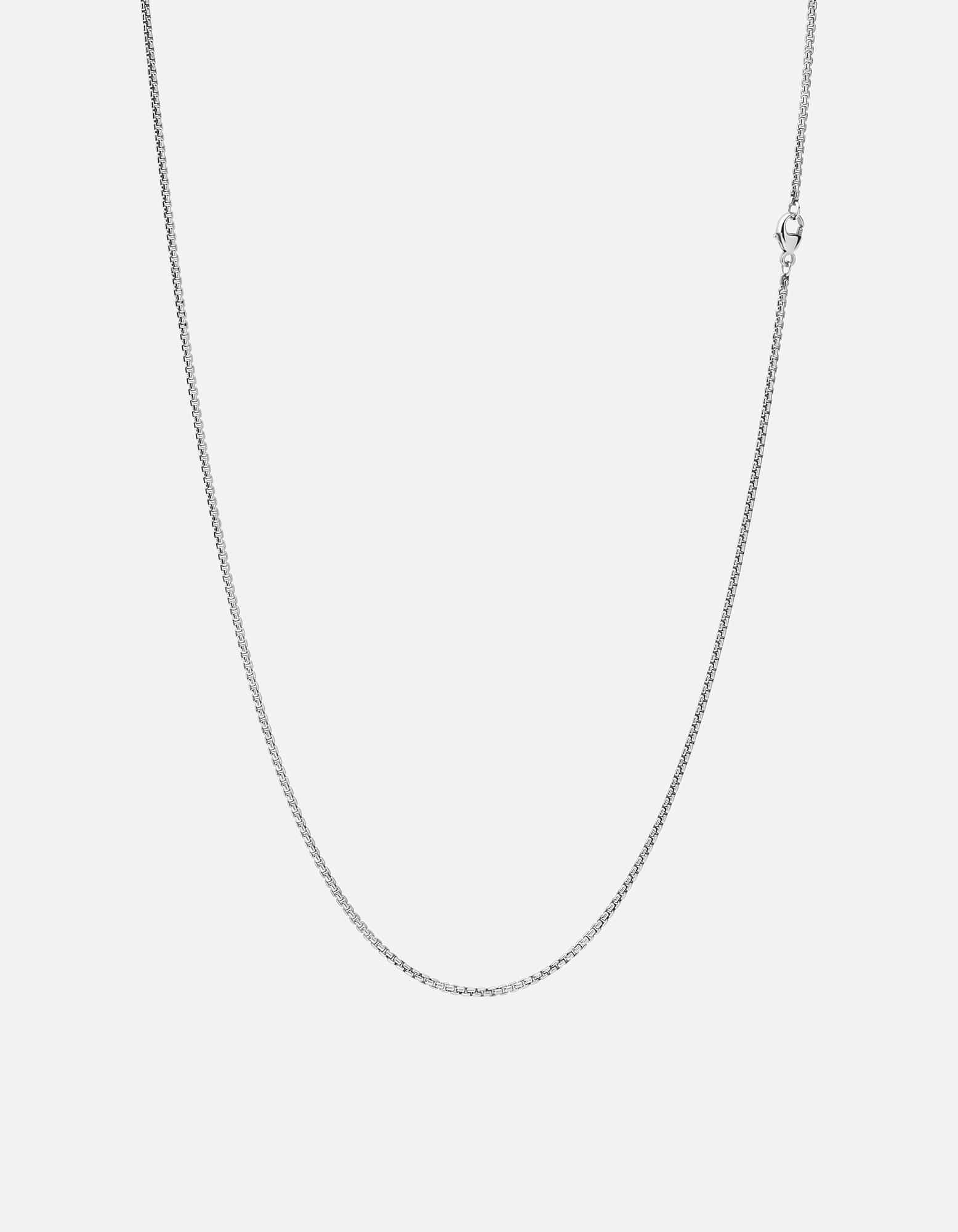 Sterling Silver Venetian Chain Necklace for Women - Elegant Layering Jewelry for Everyday Wear & Special Occasions