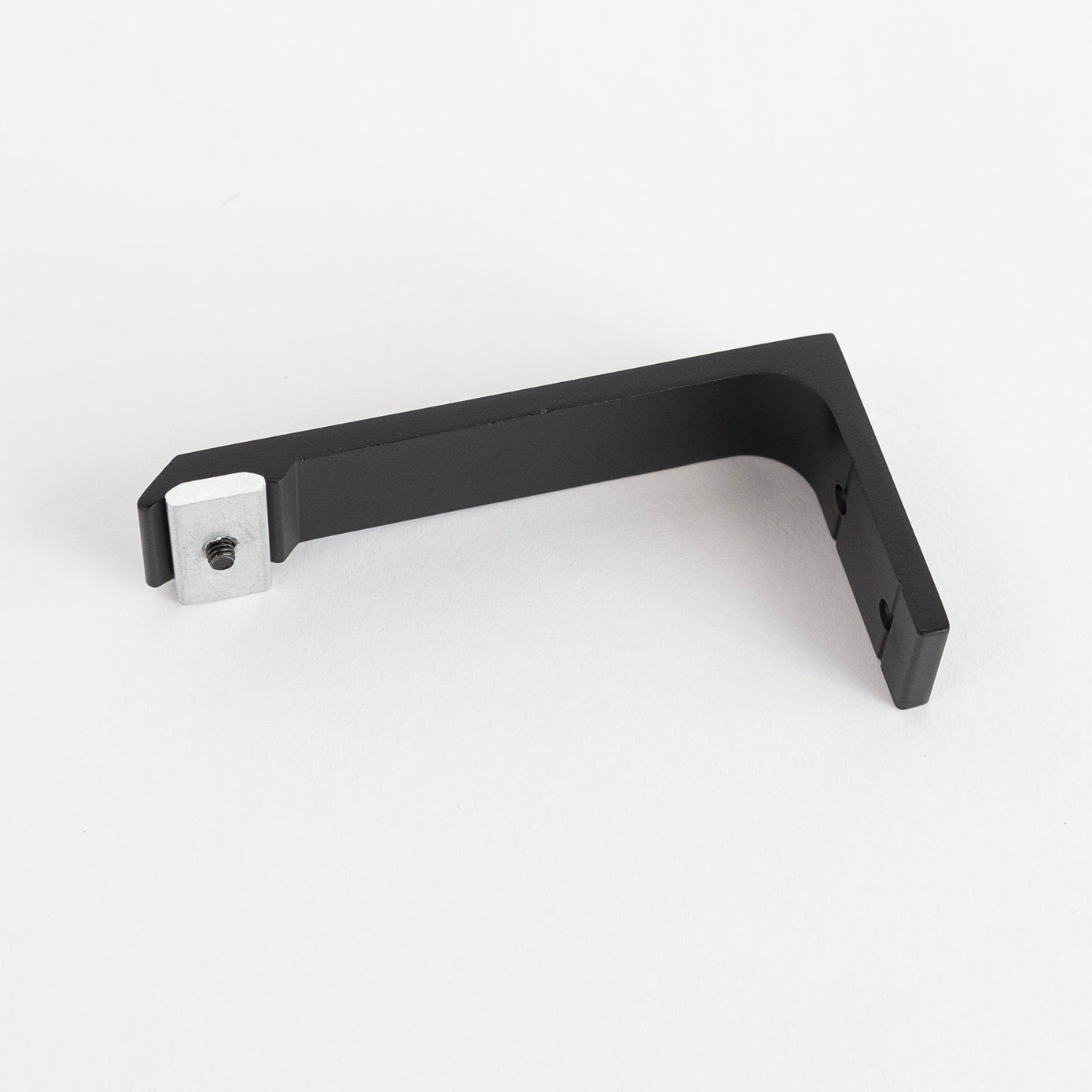 Flat Channel Track Wall Bracket for Heavy Duty Shelving - Sturdy Metal Mounting Hardware for Home Storage & Garage Organization