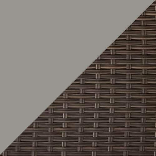 Brown Rattan&dark Grey