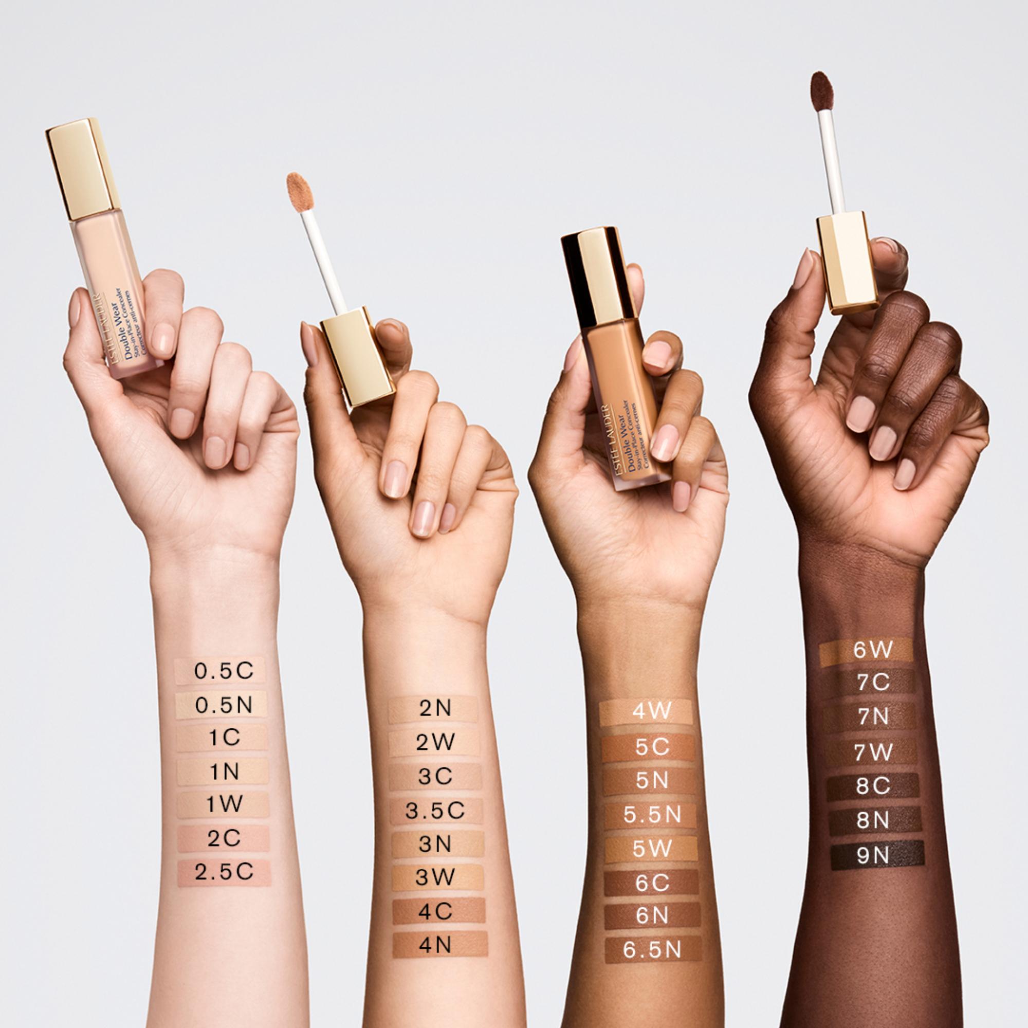 Estée Lauder Double Wear Stay-in-Place 24-Hour Full Coverage Concealer - 2.5C Light Cool - Longwear, Crease-Proof, Oil-Free for Flawless Under Eye & Blemish Coverage | Perfect for Daily Wear, Special Occasions & Photo Shoots