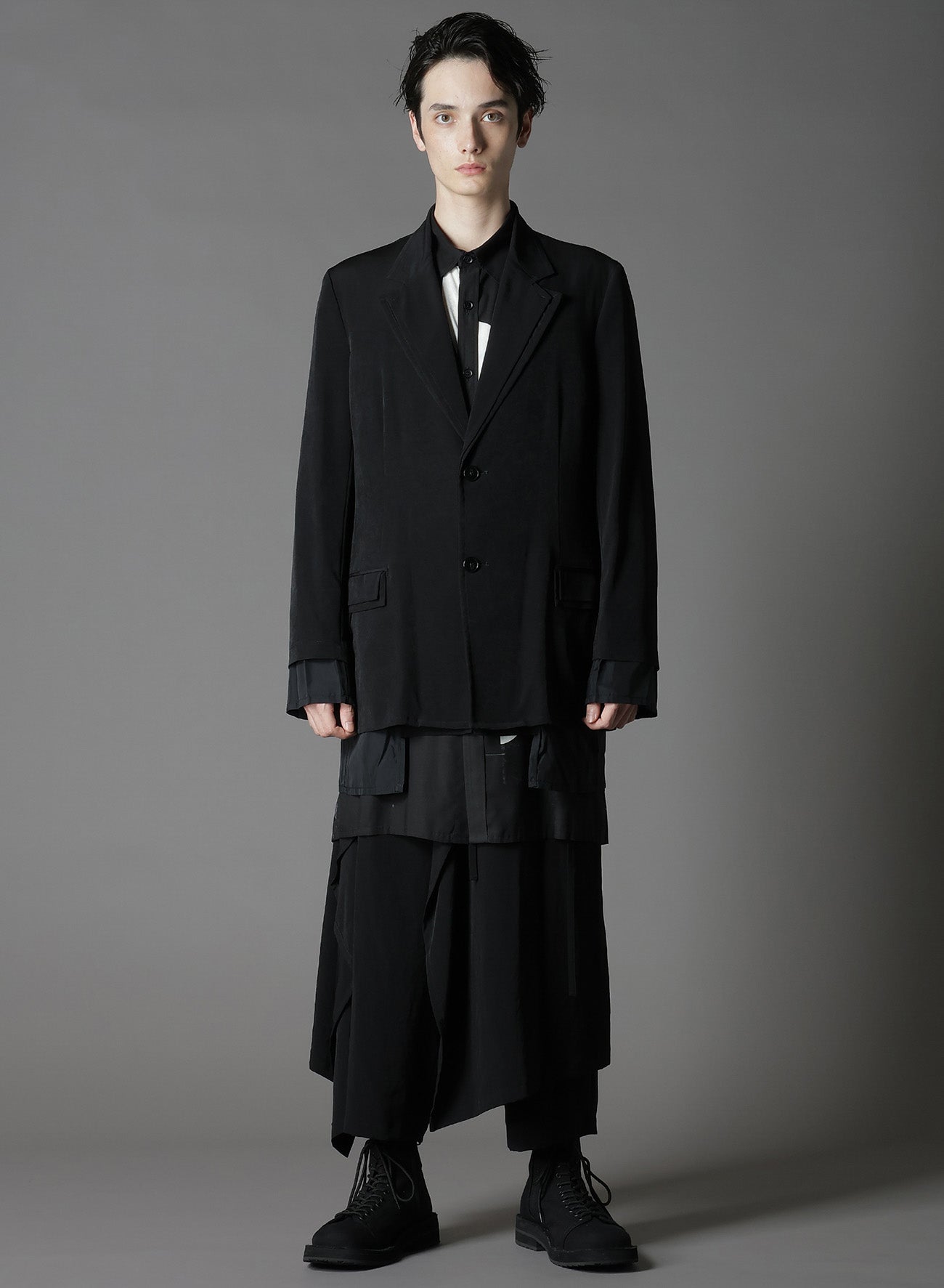 Elegant Crepe de Chine Double Layer Jacket for Women - Lightweight & Breathable Outerwear for Office, Travel & Casual Wear