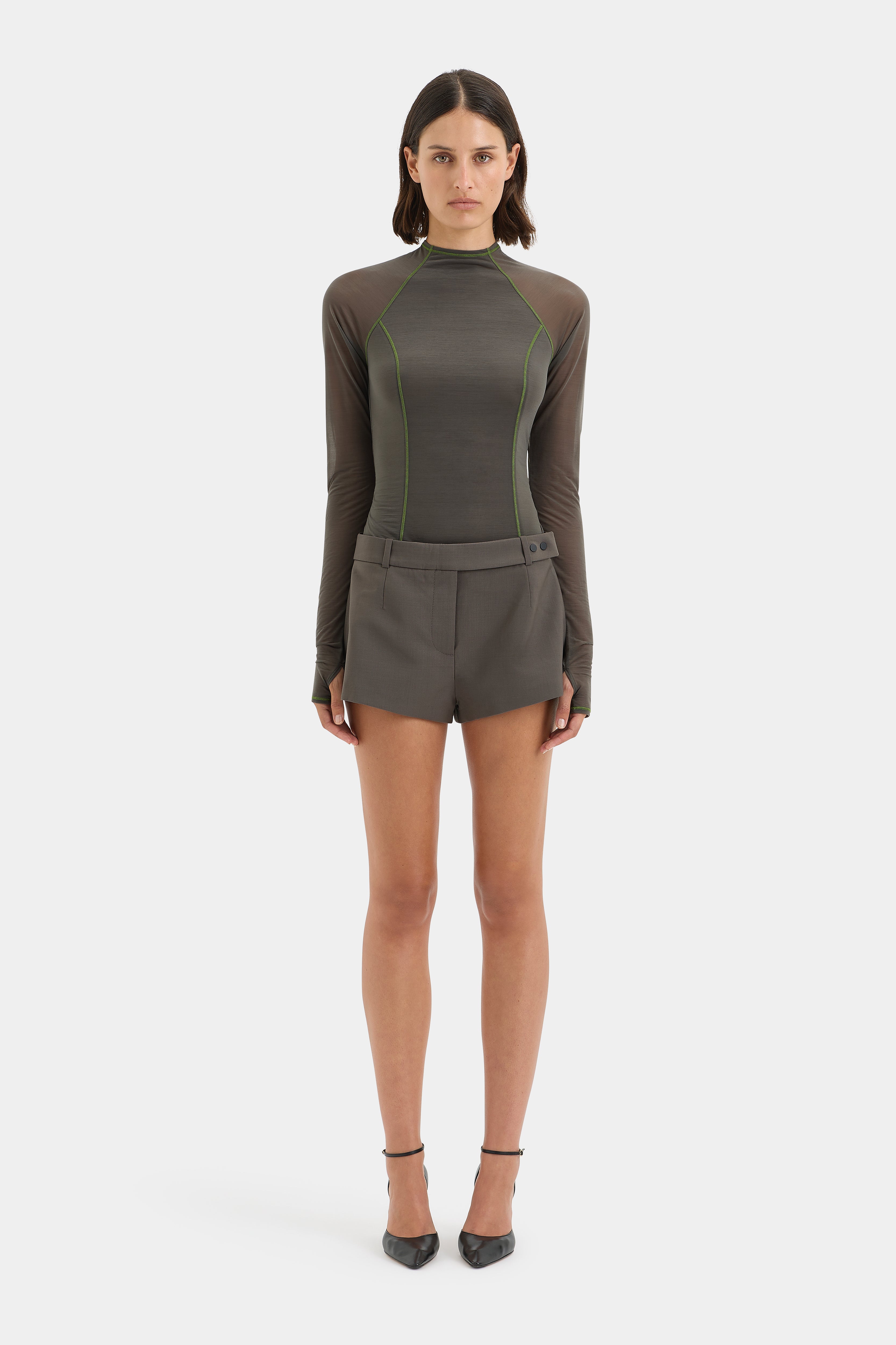 Organic Amaranth Long Sleeve T-Shirt for Women - Soft Cotton Comfort Fit Casual Top - Perfect for Yoga, Workouts & Everyday Wear