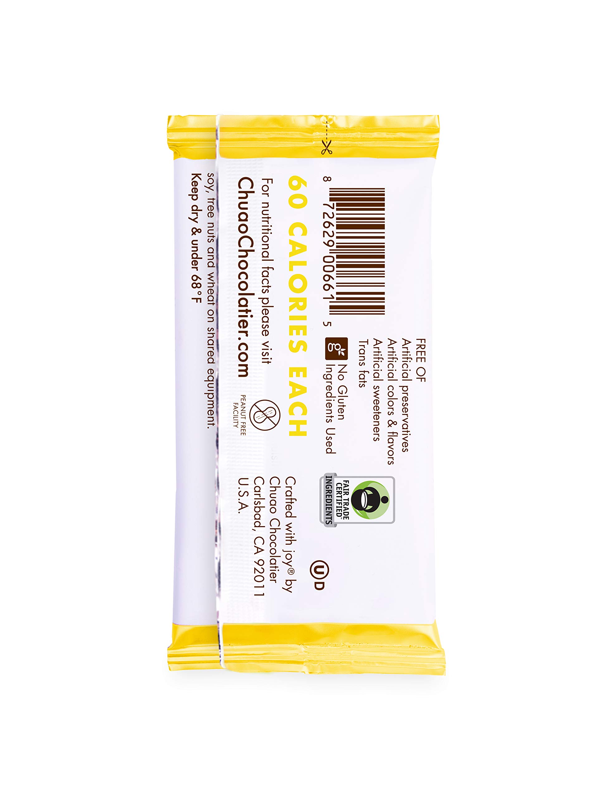 Chuao Chocolatier Potato Chip Milk Chocolate Mini Bars - Gourmet No Preservatives Chocolate Snacks - 100 Pack for Gift Baskets, Christmas, Valentines Day, Birthday Gifts for Women & Men - Perfect for Parties, Office Treats & Sweet Cravings