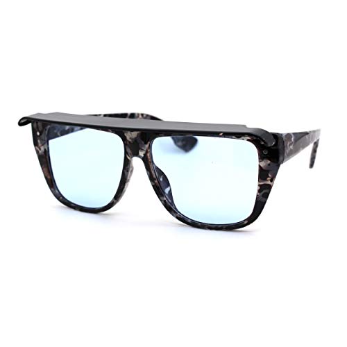 Black Tortoise Solid Blue