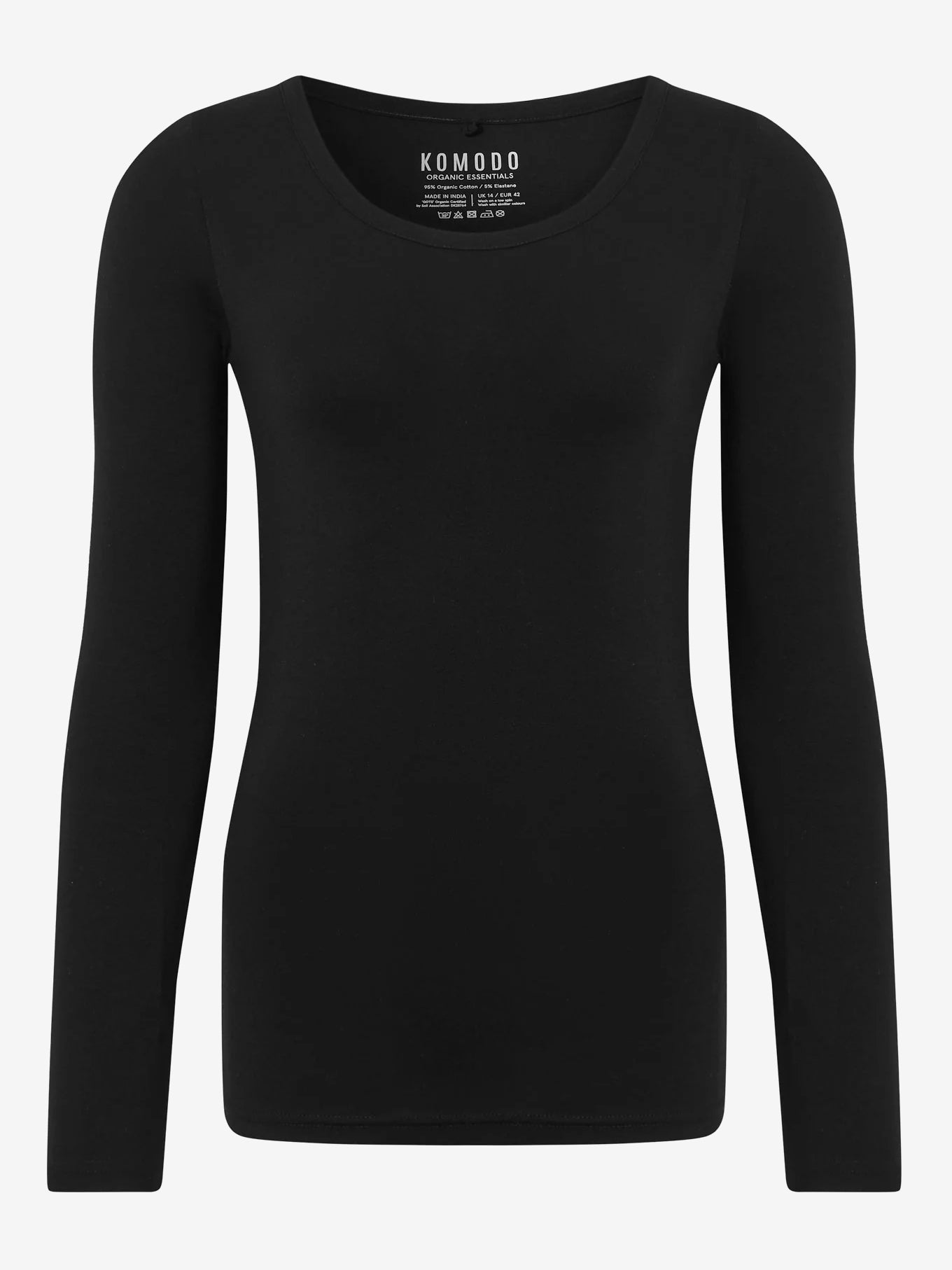 Komodo Darcey Long Sleeve Women's Tops - Black | Casual & Work Wear | Perfect for Office, Date Night & Everyday Outfits