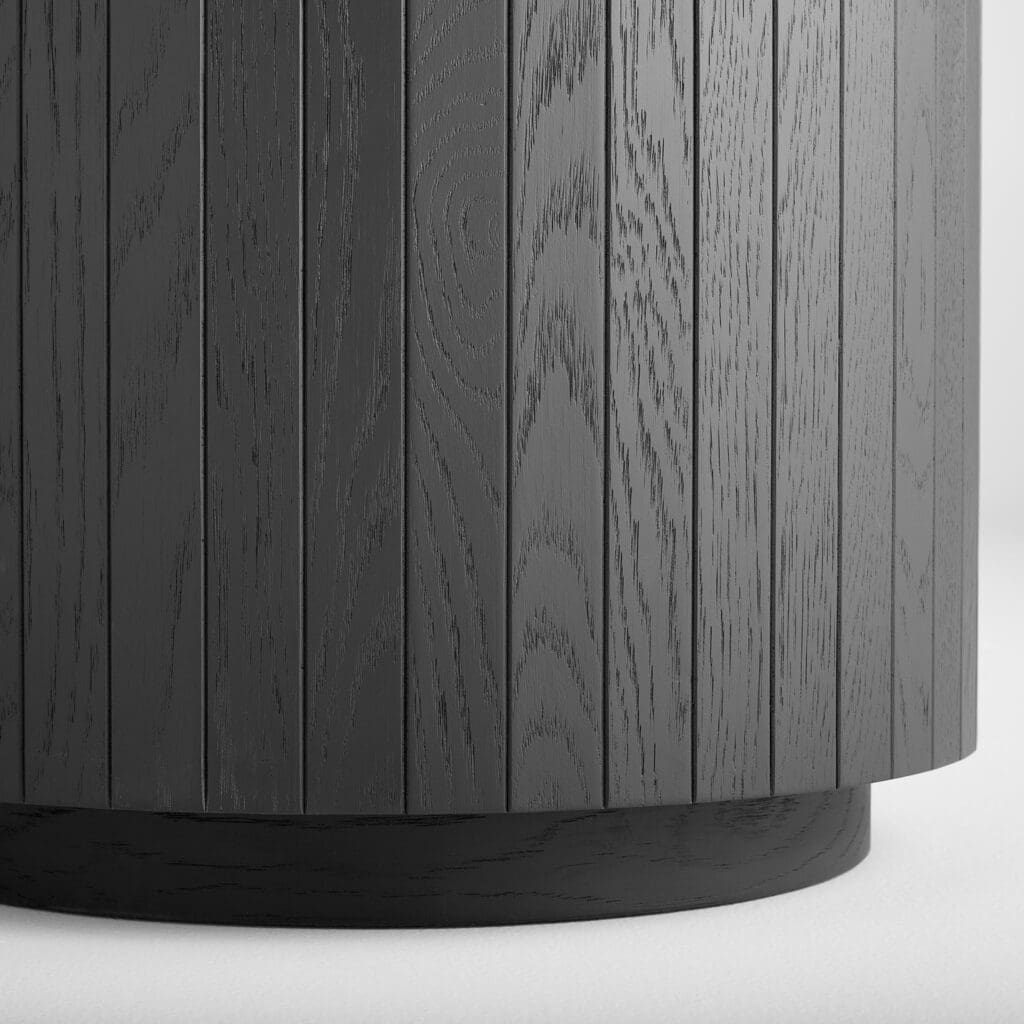 Cyan Design 11574 Lamu Side Table - Black Stain Finish | Modern End Table for Living Room, Bedroom & Office Decor