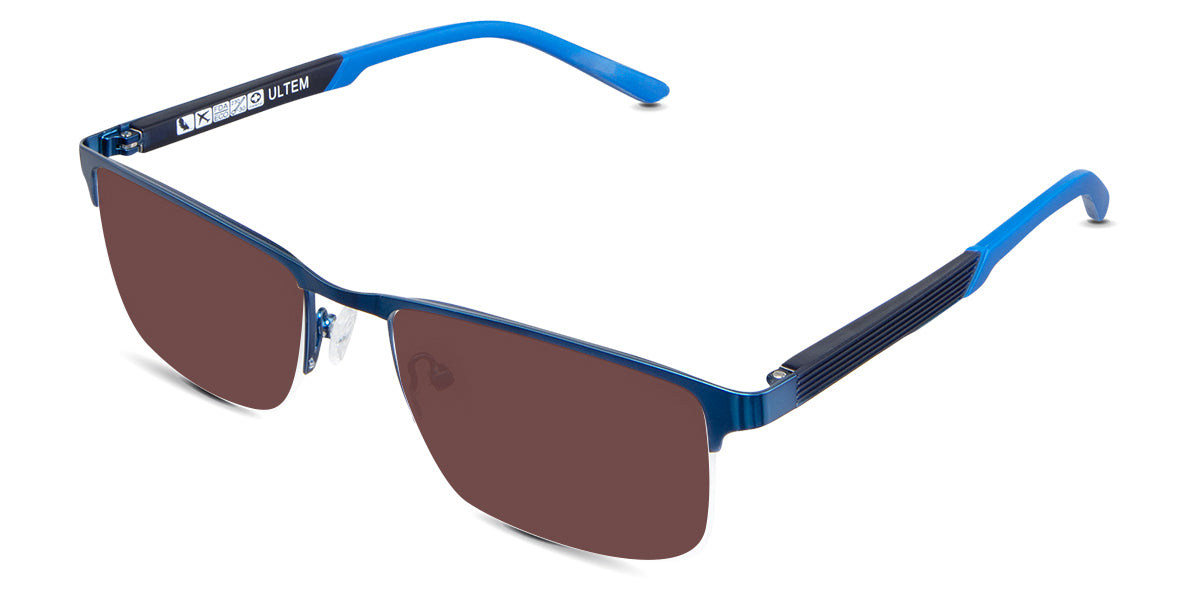 Colson Men's Prescription Sunglasses - UV Protection Polarized Lenses for Driving, Fishing & Outdoor Activities