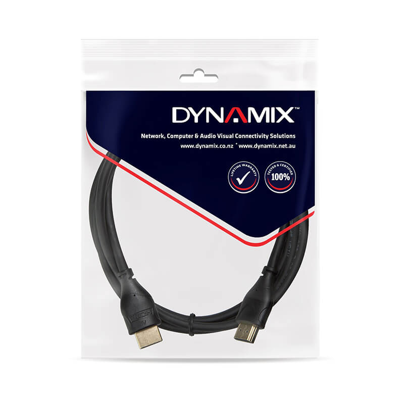 Premium Slim HDMI Cable with Ethernet - 19 Pin Type A Male to Male - 1M (3.3ft) 4K 60Hz HDR - for Home Theater, Gaming & 4K TV Setup