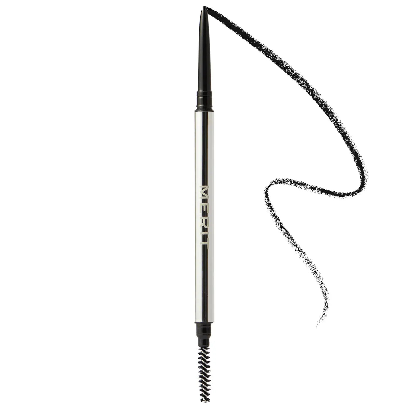 MERIT Brow 1990 Ultra Fine Eyebrow Gel Pencil - 2 Natural Shades for Precise Brows | Waterproof & Long-Lasting | Perfect for Daily Makeup & Professional Looks