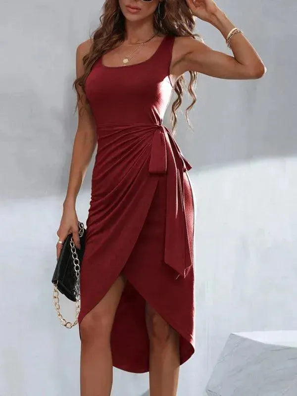 Women's Summer Sleeveless Flowy Dress - Casual Sundress for Beach, Vacation & Outdoor Activities