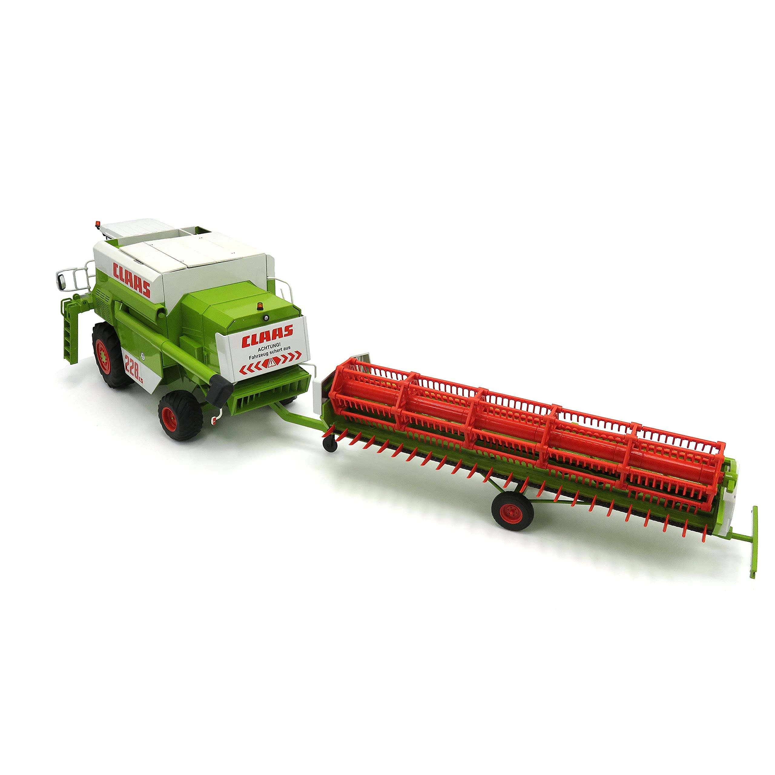 Wiking Claas Commandor 228 CS 3000-Piece Limited Edition 1:32 Scale Tractor Model 01706570 - Collectible Farm Equipment for Display & Agricultural Enthusiasts