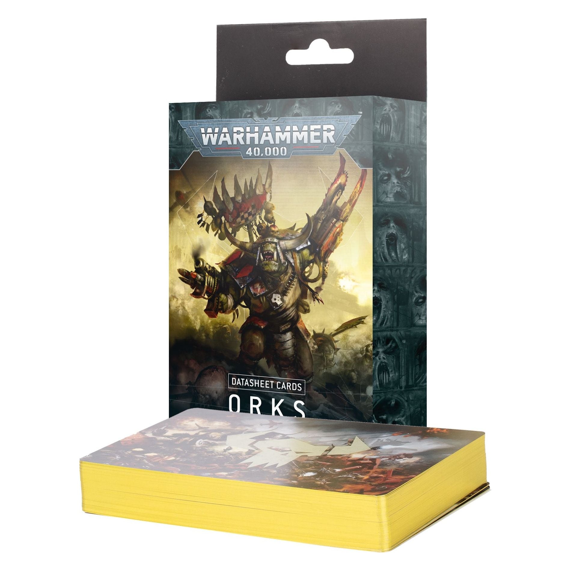 Orks Datasheet Cards - Warhammer 40K Miniature Game Accessories | Perfect for Tabletop Battles & Strategy Gaming