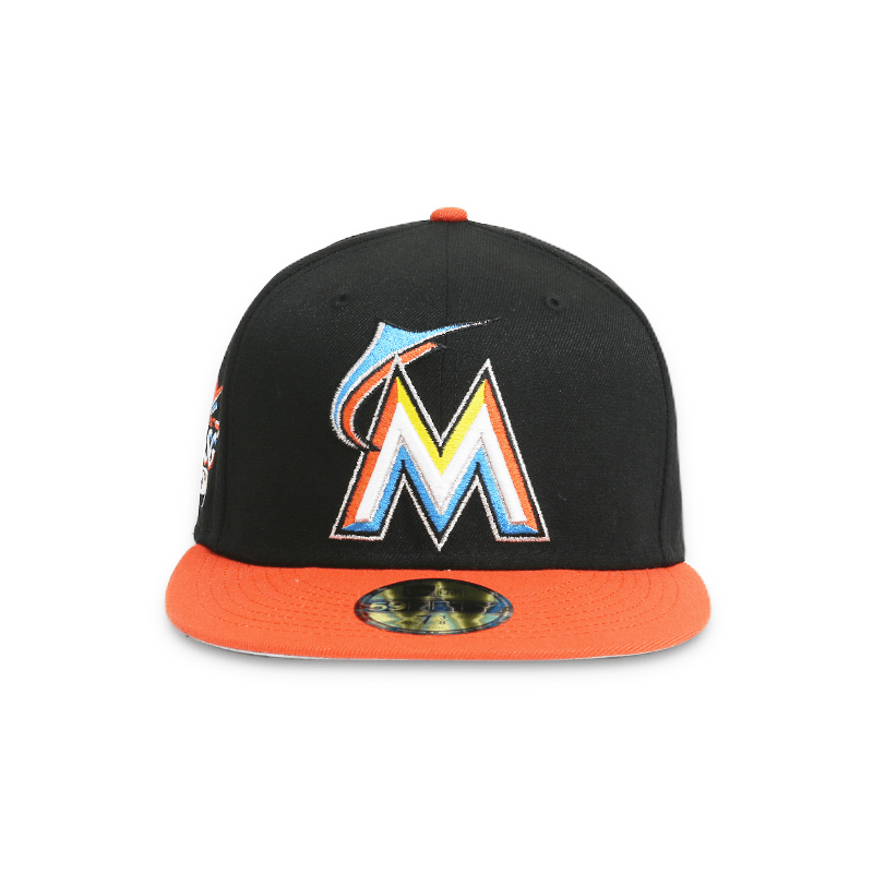 Miami Marlins 2017 All-Star Game Fitted Baseball Cap for Men - Official MLB Snapback Hat for Sports Fans & Casual Wear