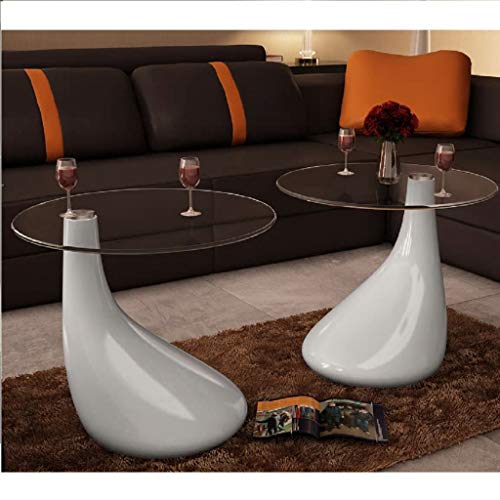 2pcs White