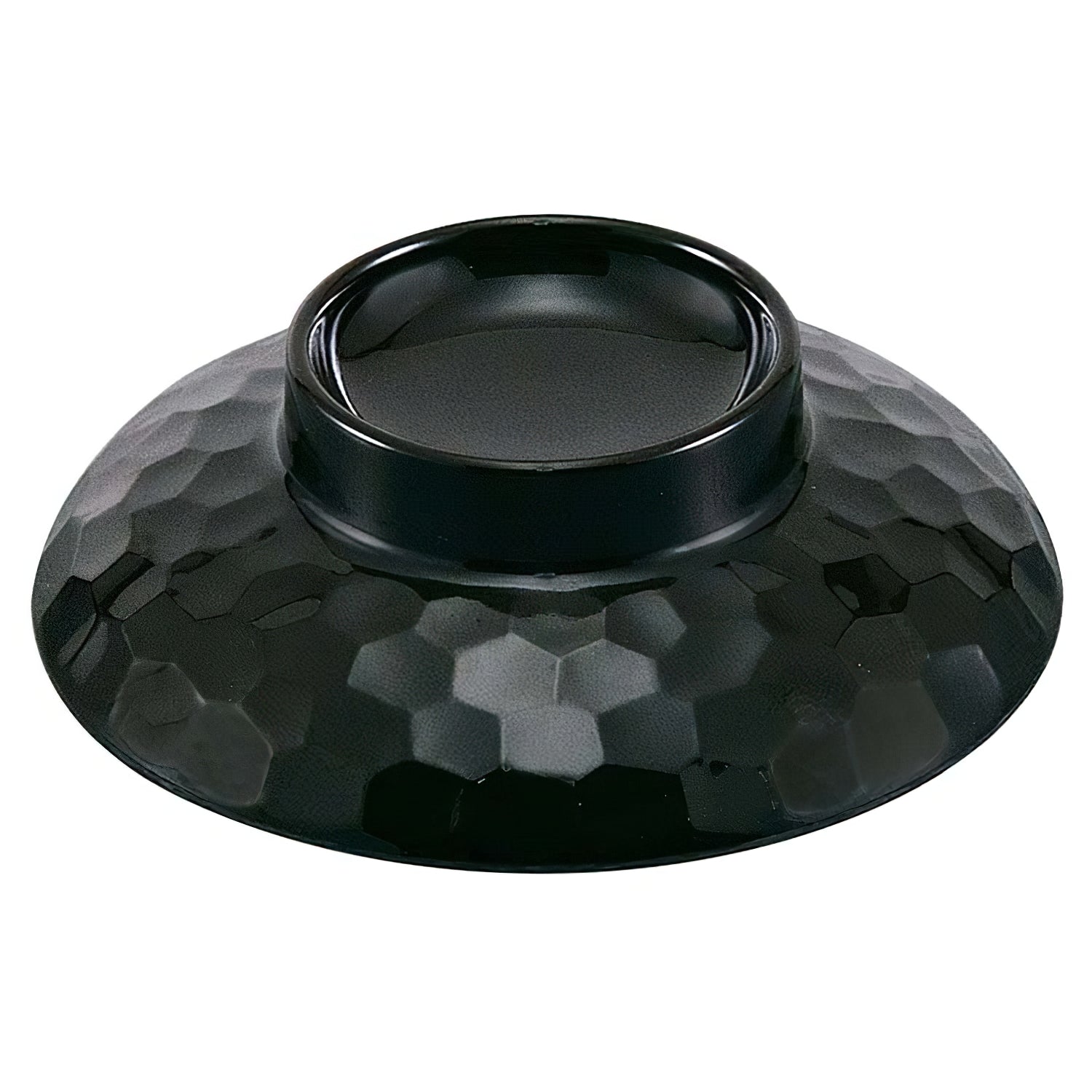 EBM Melamine Kikko Pattern Soup Bowl with Lid - 11cm/4.3in BPA-Free Plastic Bowl - Microwave & Dishwasher Safe - Perfect for Ramen, Pho, Cereal & Office Lunch