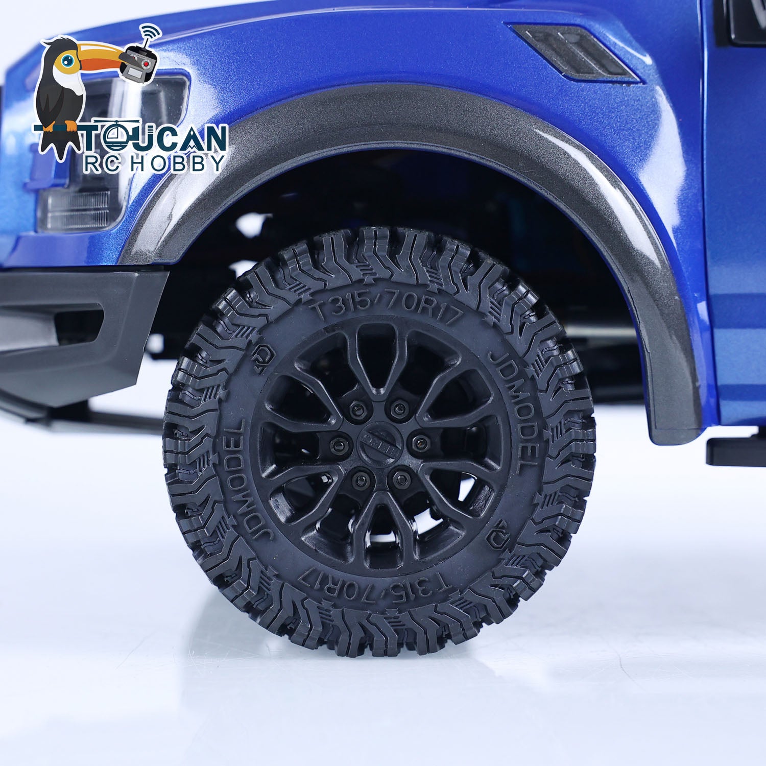 1/10 JDMODEL RC Racing Car F150 Crawler Kit - DIY Upgrade Project with ESC Motor (Battery & Radio Not Included) | Fast Shipping for Hobbyists & Off-Road Enthusiasts | Perfect for Backyard Racing & Trail Crawling