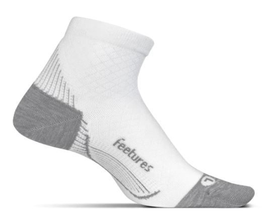 Feetures Plantar Fasciitis Relief Socks - Light Cushion Quarter Socks for Women & Men - Arch Support & Pain Relief for Running, Hiking & Everyday Comfort