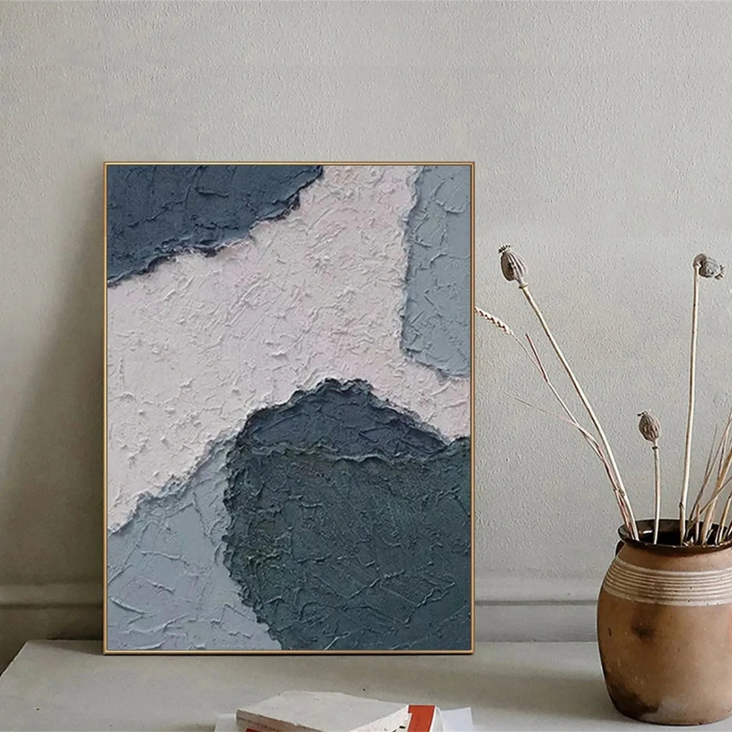 Abstract Painting #AB 201 - Modern Wall Art for Home & Office Decor - Perfect for Living Room, Bedroom, or Workspace