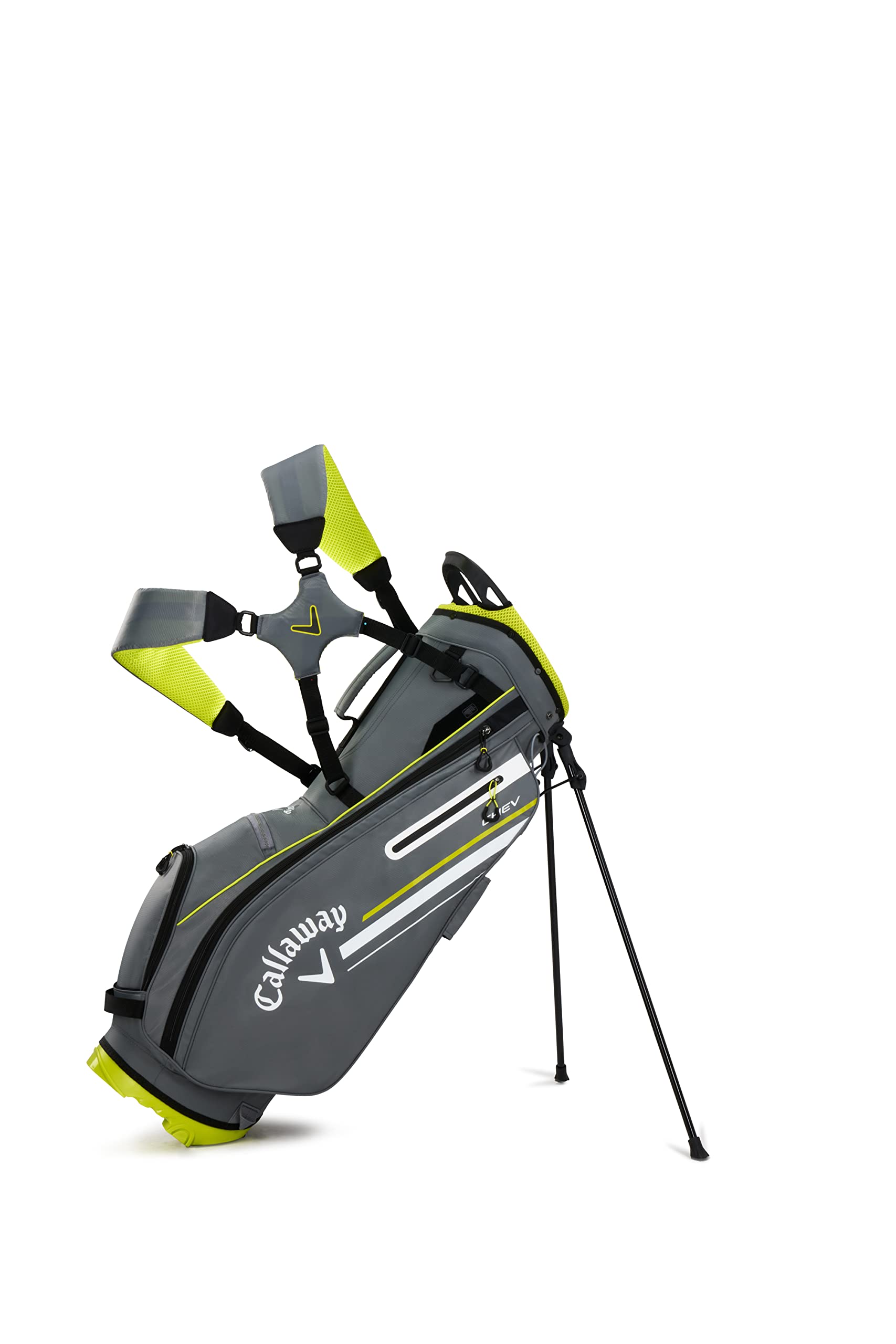 Callaway Chev Stand Golf Bag 2022 Edition - Lightweight & Durable Golf Stand Bag for Men & Women, Perfect for Driving Range & Course Play