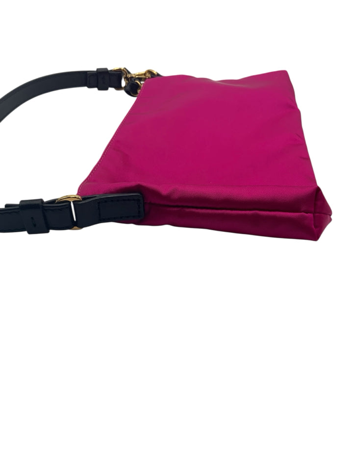 Versace Medusa Nylon Shoulder Bag for Women | Luxury Designer Handbag with Gold-Tone Medusa Head Logo | Perfect for Evening Parties, Date Nights & Fashion Events