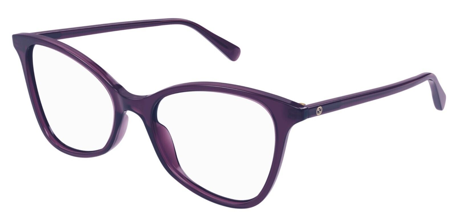 Gucci GG1360O 003 Violet Cat Eye Women's Eyeglasses - Stylish Designer Glasses for Women, UV Protection & Lightweight Frame | Perfect for Office, Reading & Fashion Accessories