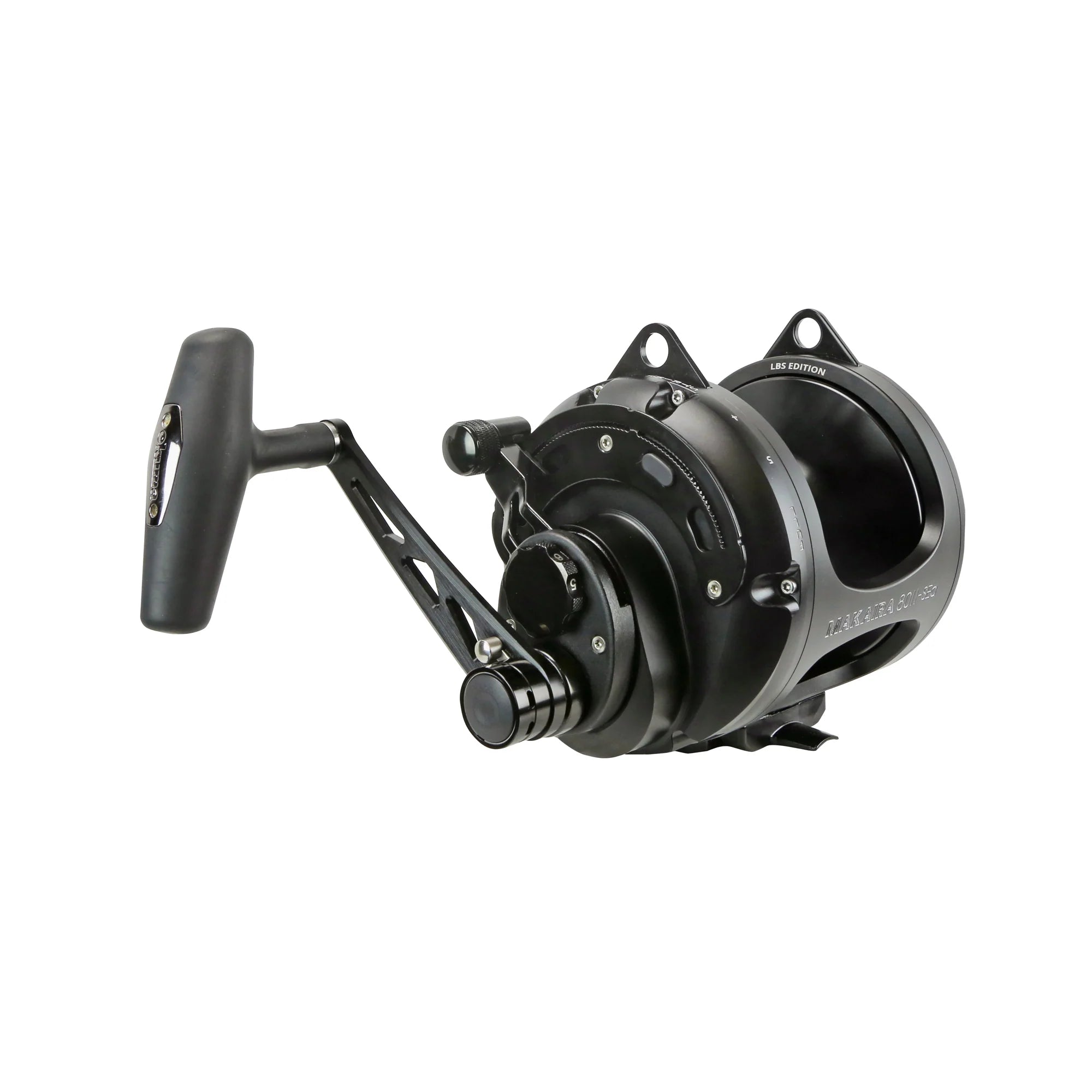 Okuma Makaira LBS Land Based Shark Fishing Reels - Heavy Duty Saltwater Spinning Reel for Big Game Fishing - Perfect for Shoreline, Pier, and Beach Shark Angling